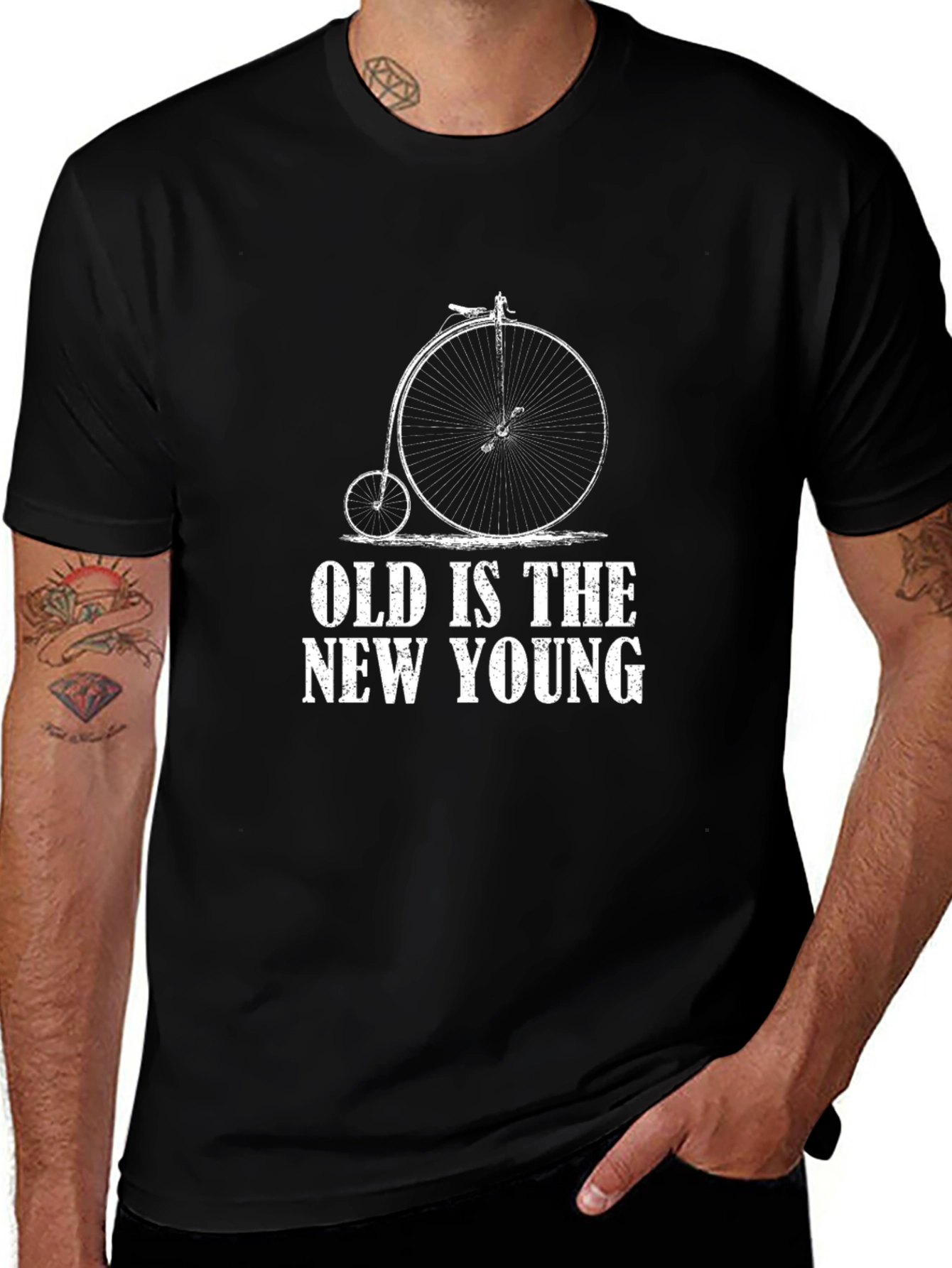 Variant 18 of Old is the New Young Graphic T-Shirt