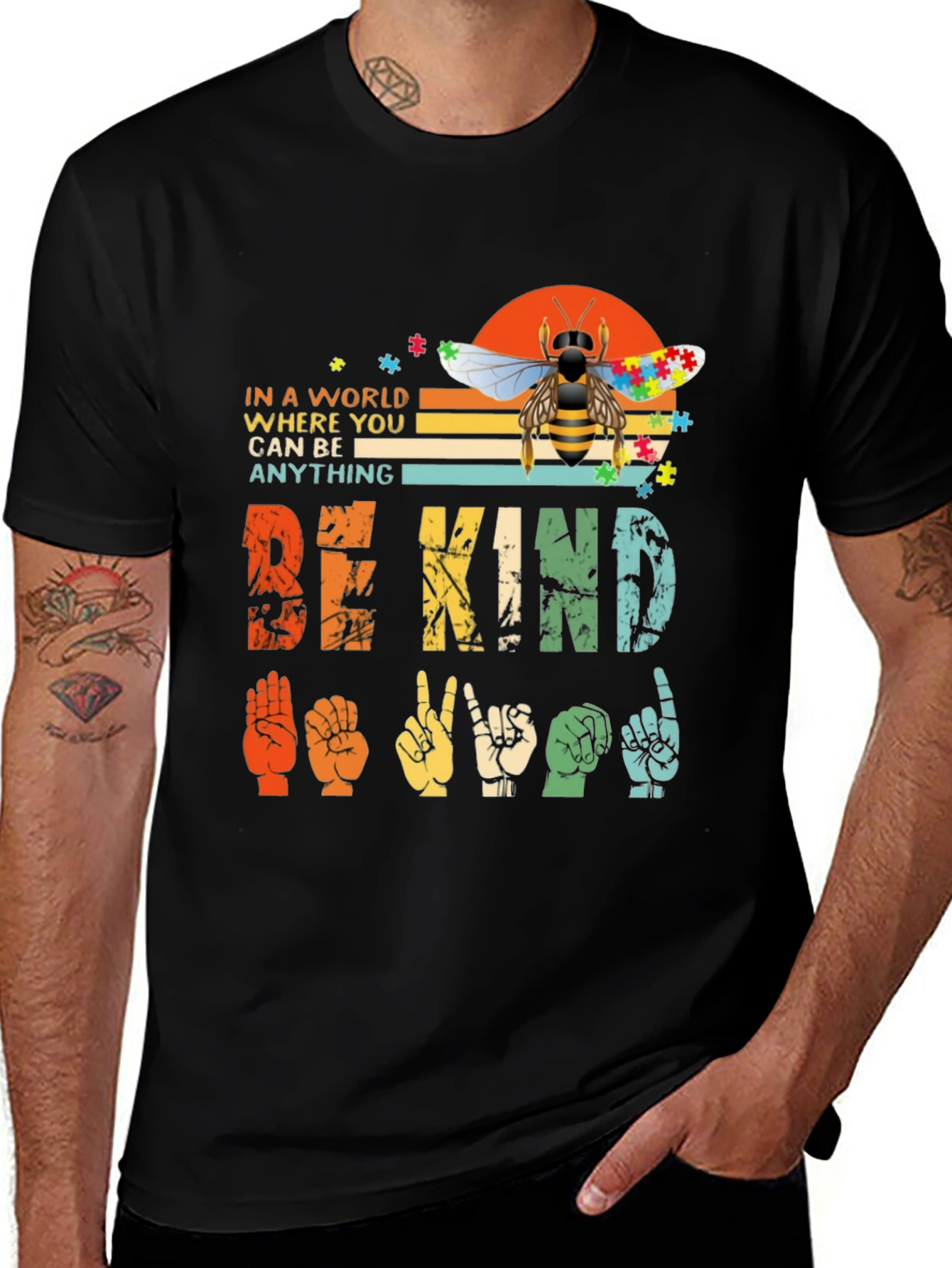 Be Kind Autism Awareness T-Shirt