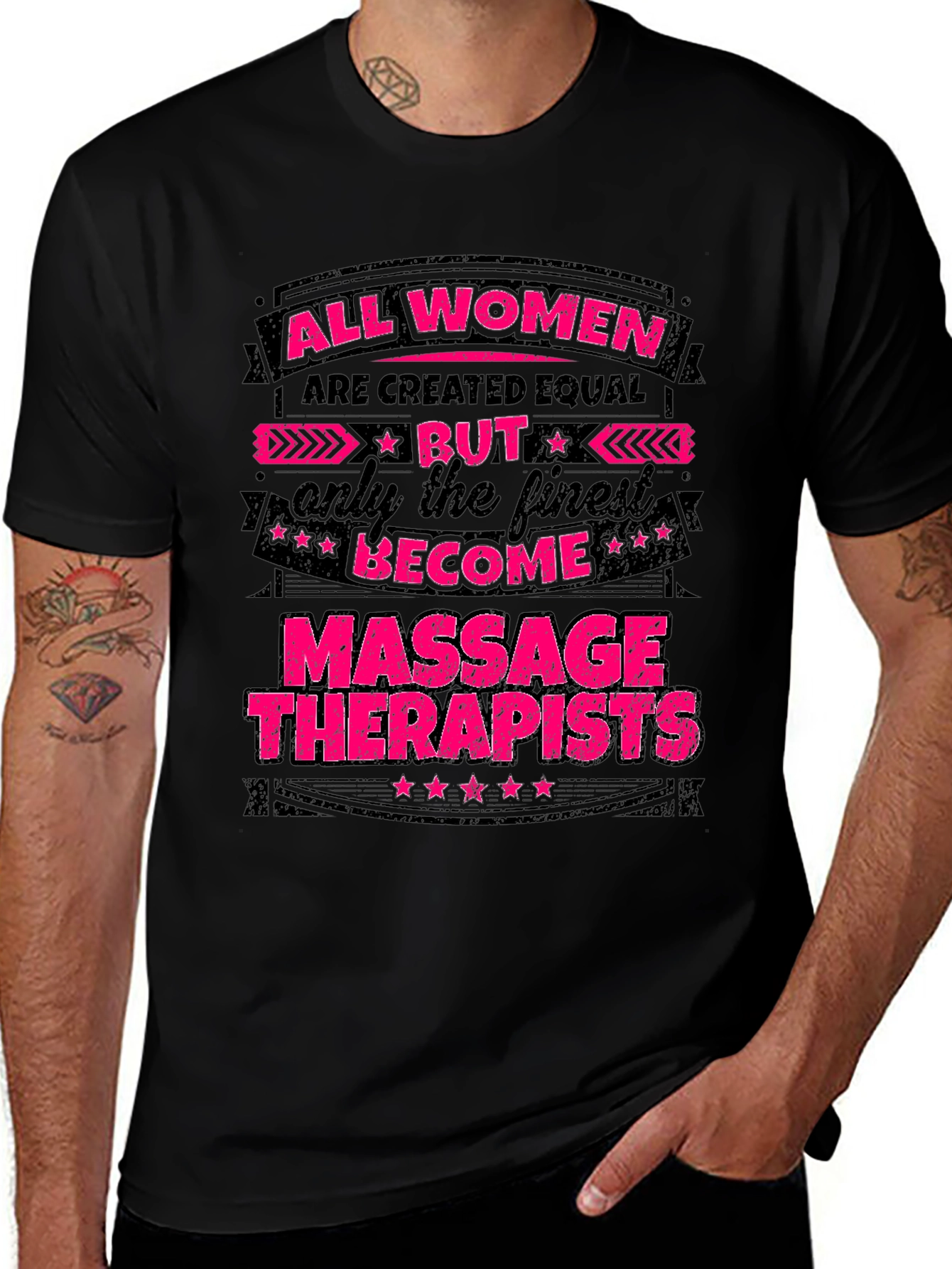 Variant 25 of All Women Massage Therapists T-Shirt