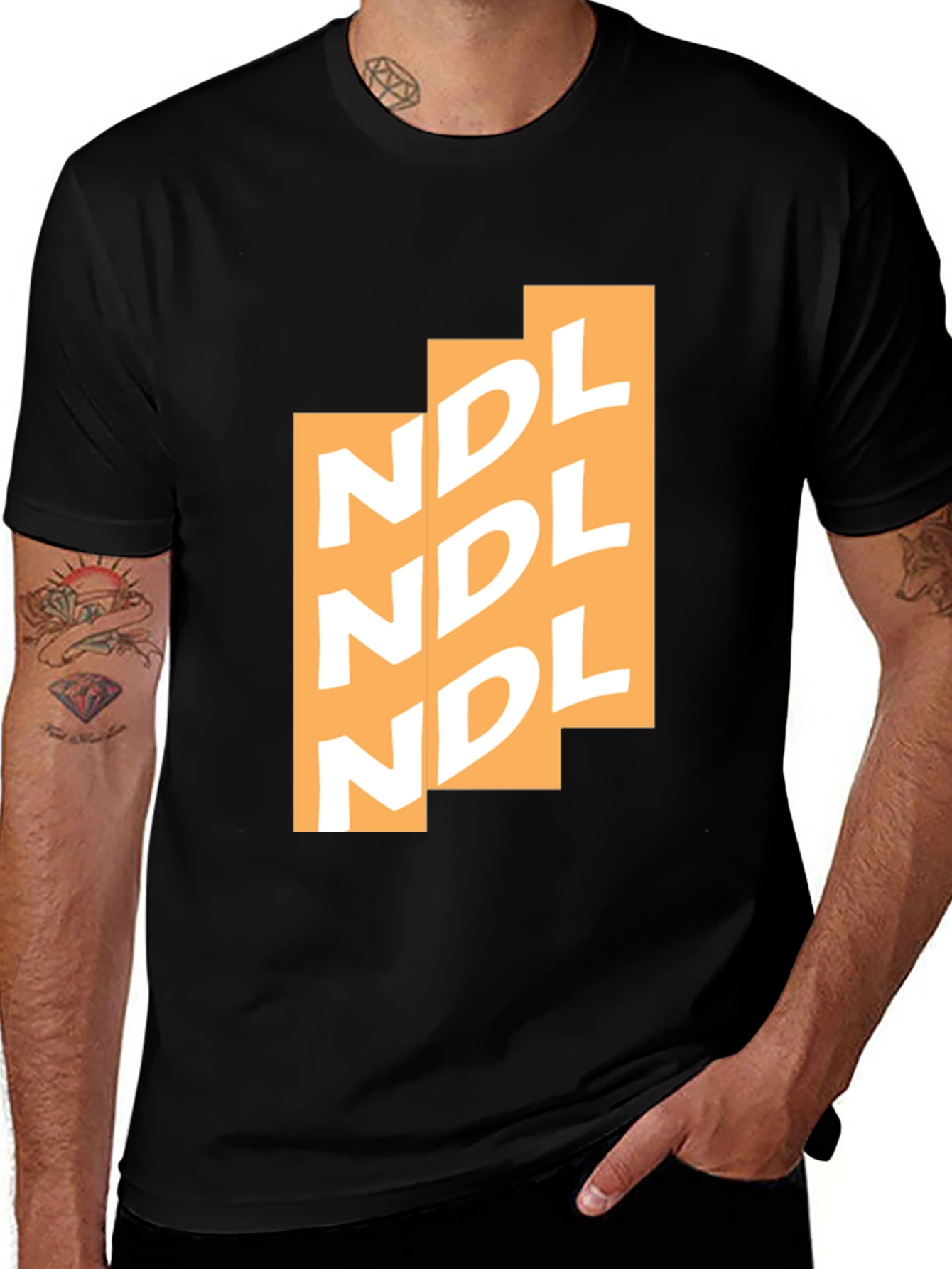 Variant 12 of NDL Graphic Tee - Modern Style