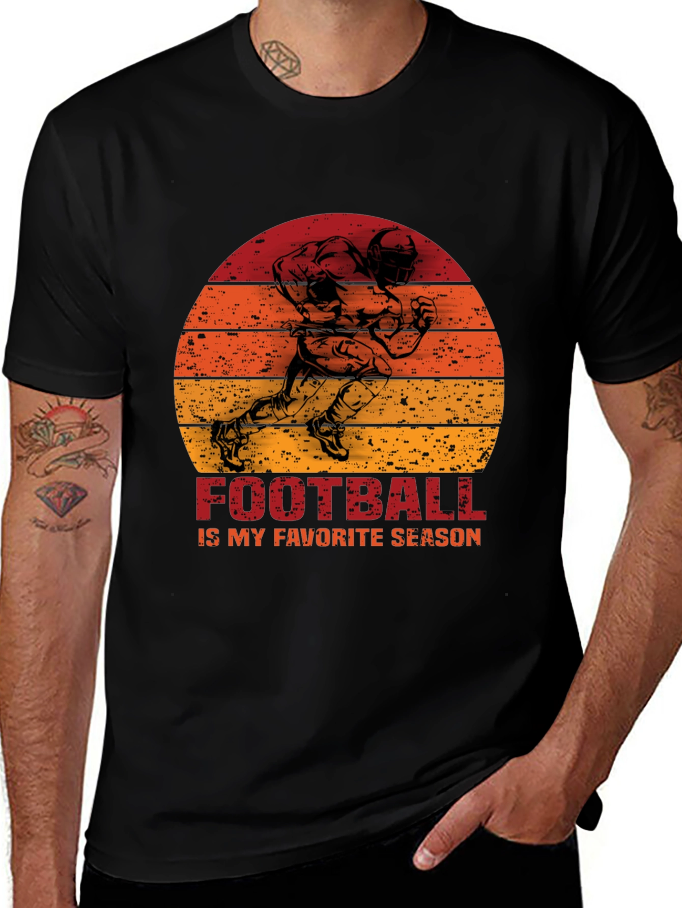 Football Is My Favorite Season Graphic Tee