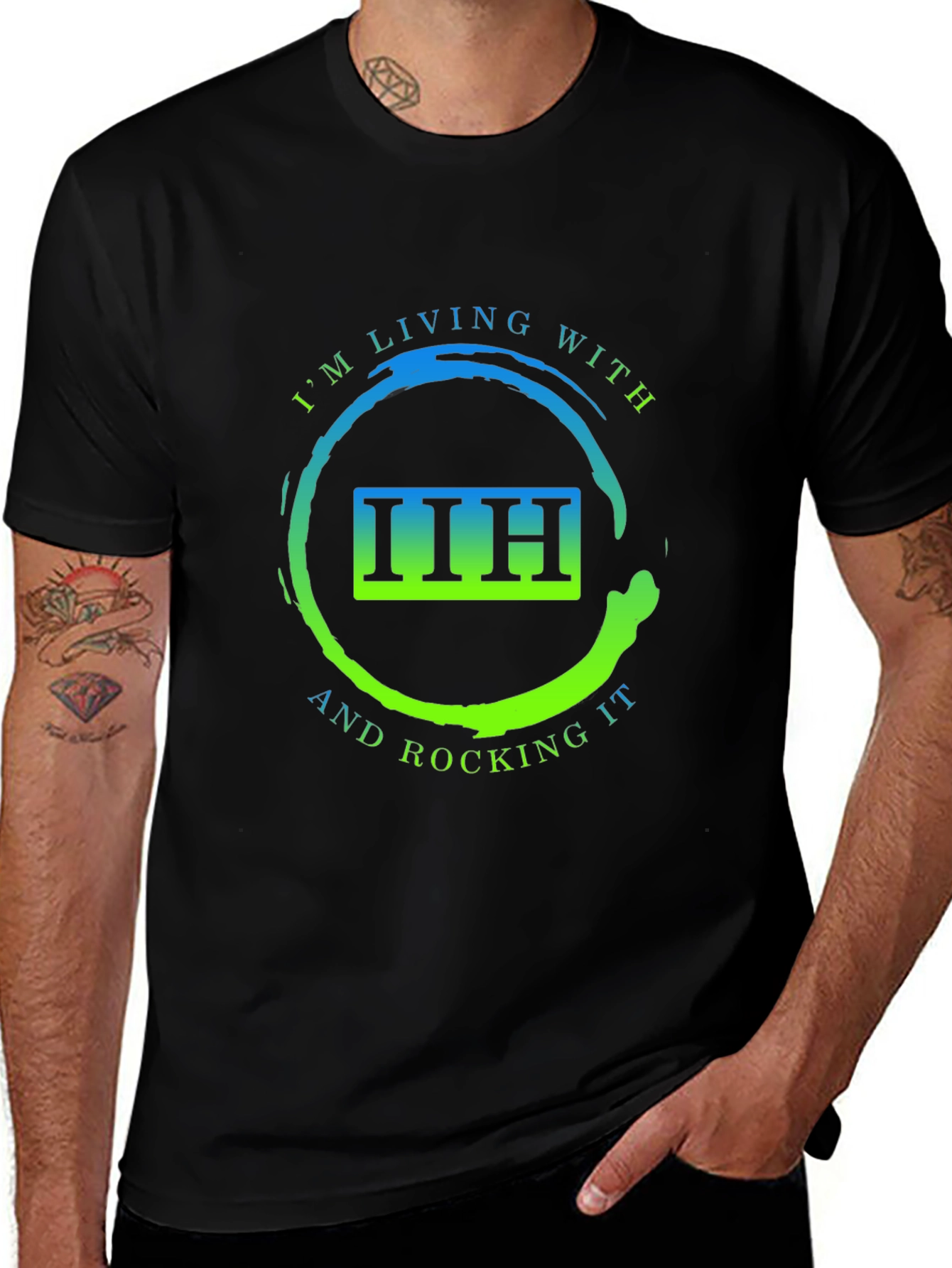 IIH Awareness Black T-Shirt 