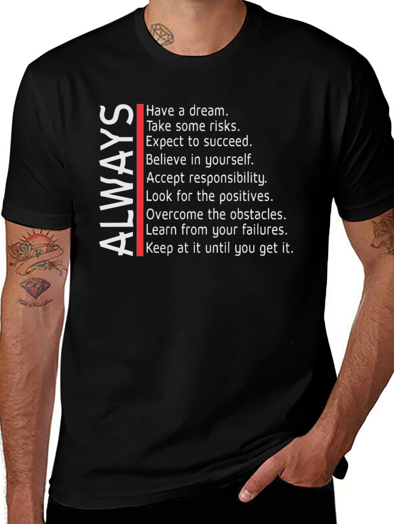 Motivational Always T-Shirt