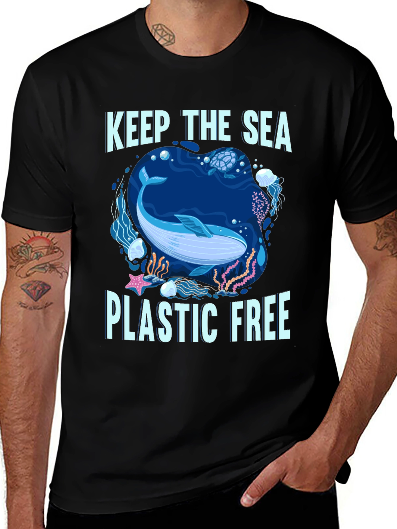 Variant 25 of Keep the Sea Plastic Free T-Shirt