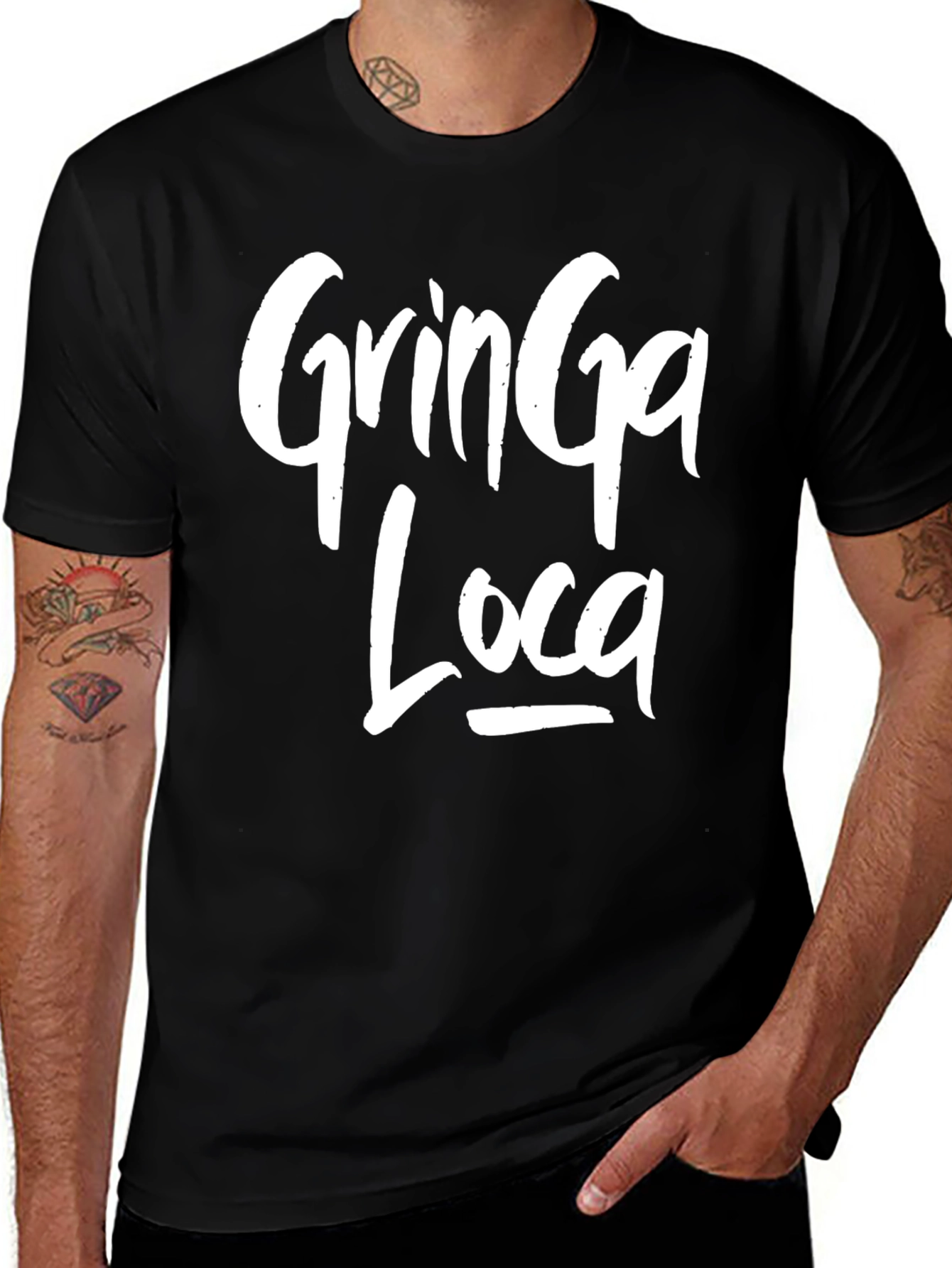 Variant 22 of Gringa Loca Graphic Tee - Trendy Casual Style
