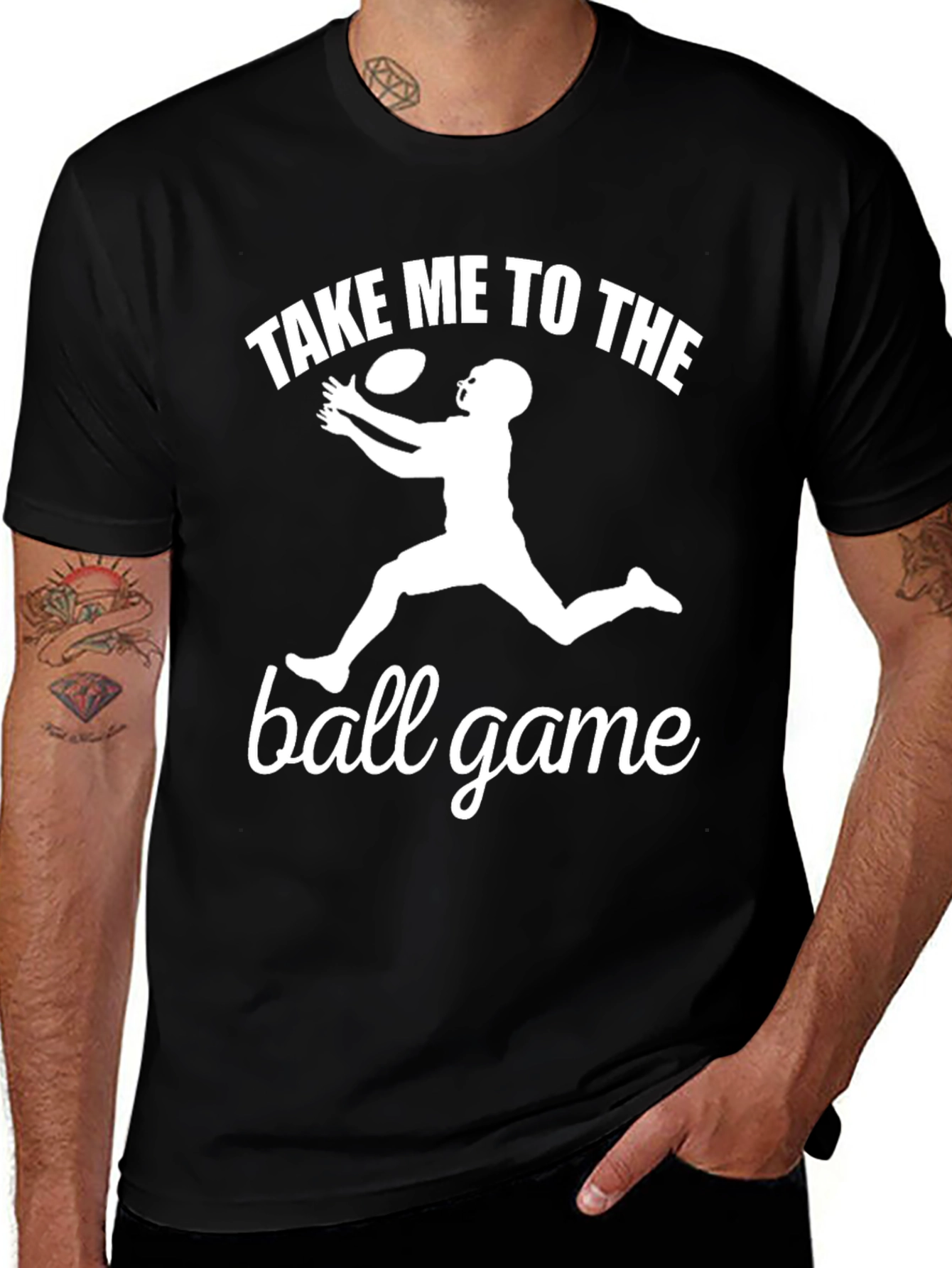Variant 25 of Take Me To The Ball Game Graphic Tee