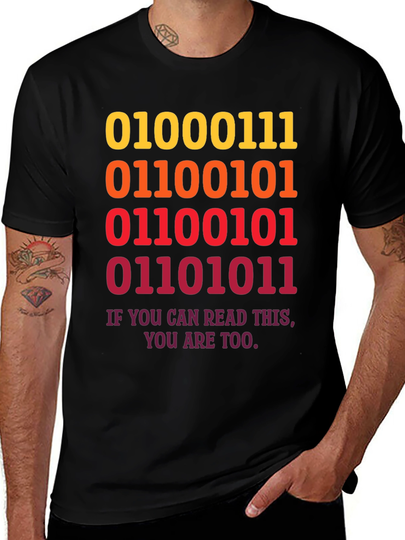 Binary Code Geek T-Shirt