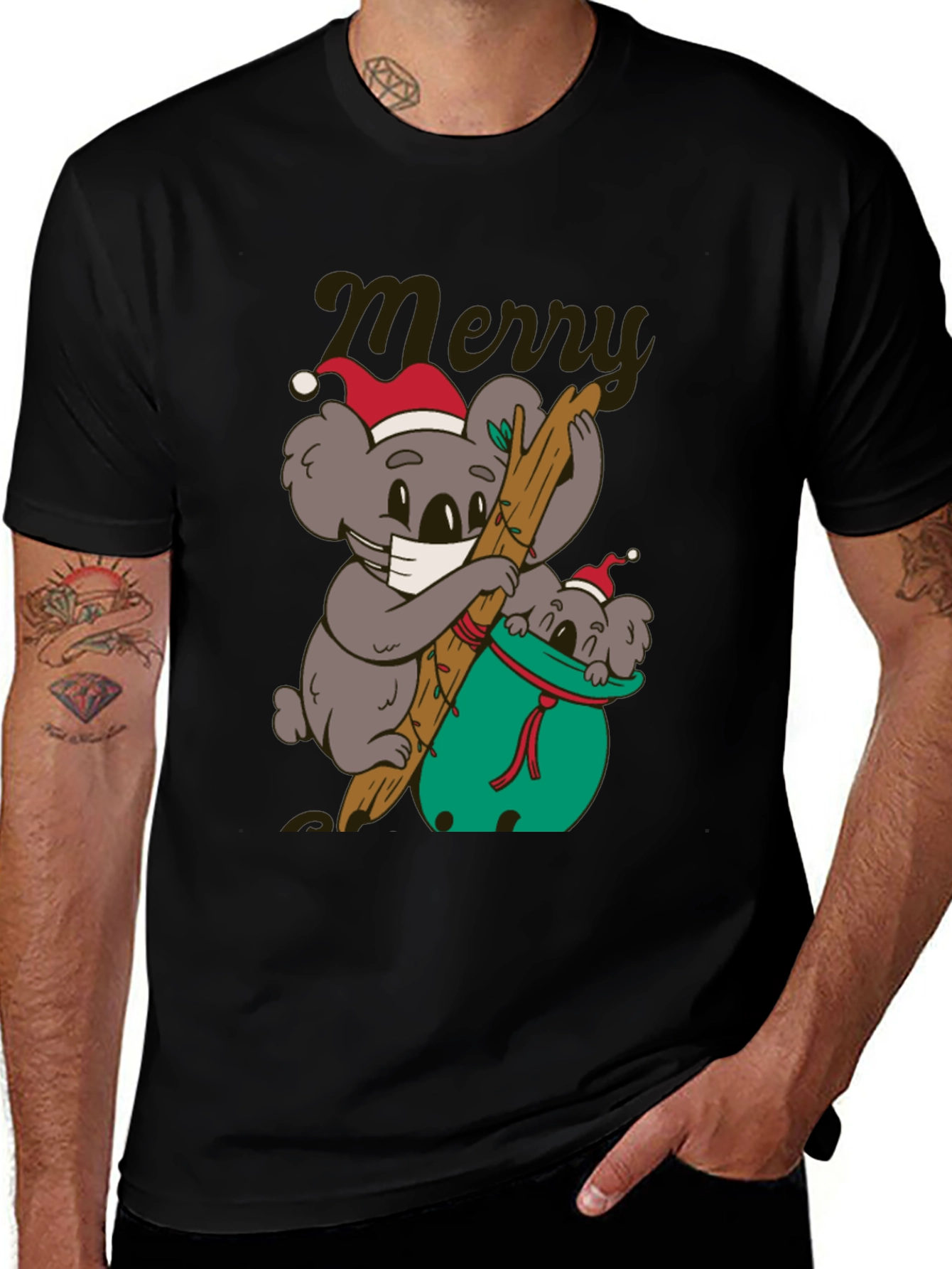 Christmas Koala T-Shirt: Festive & Fun