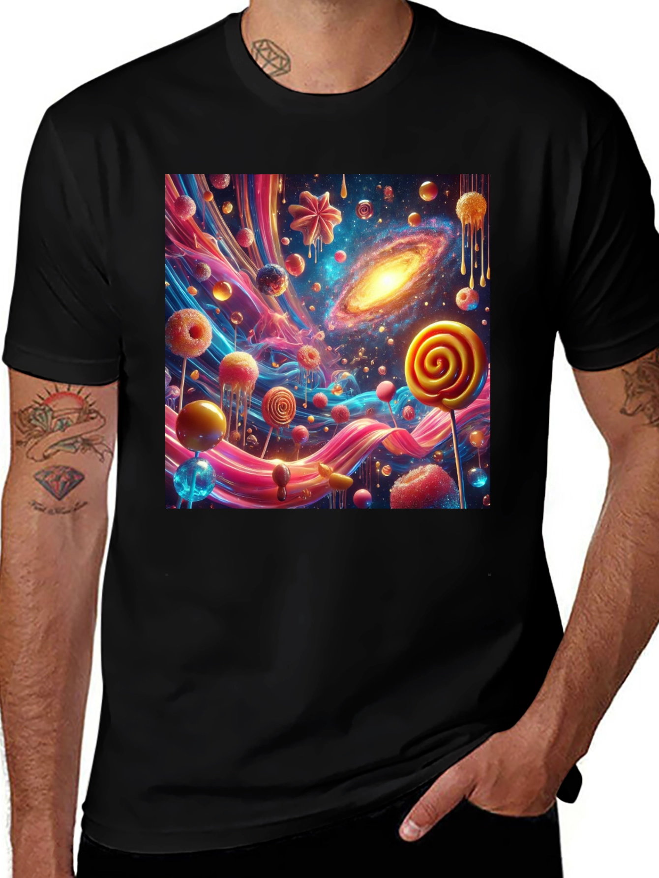 Variant 21 of Galaxy Candy T-Shirt