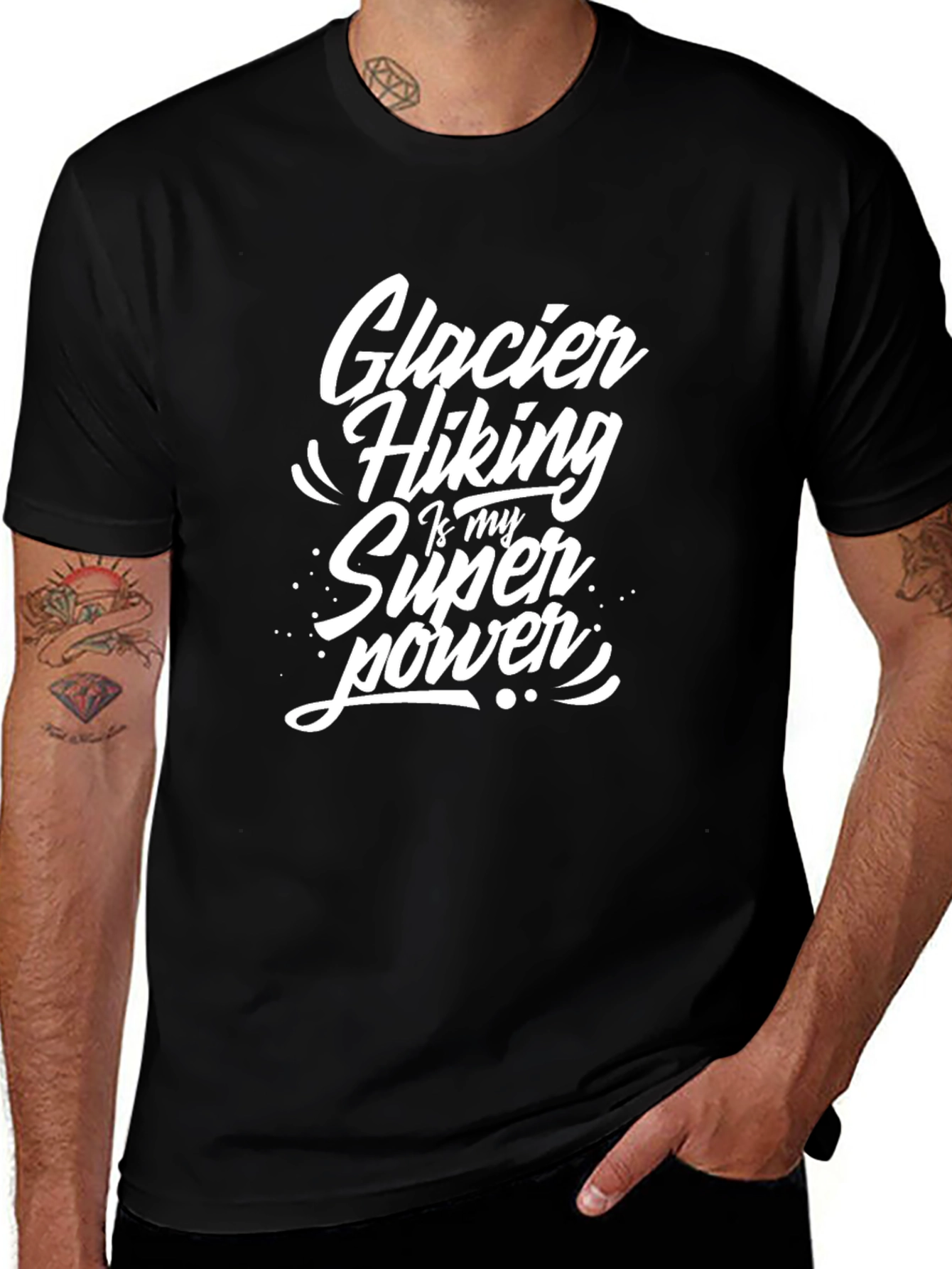 Variant 20 of Glacier Hiking Superpower T-Shirt