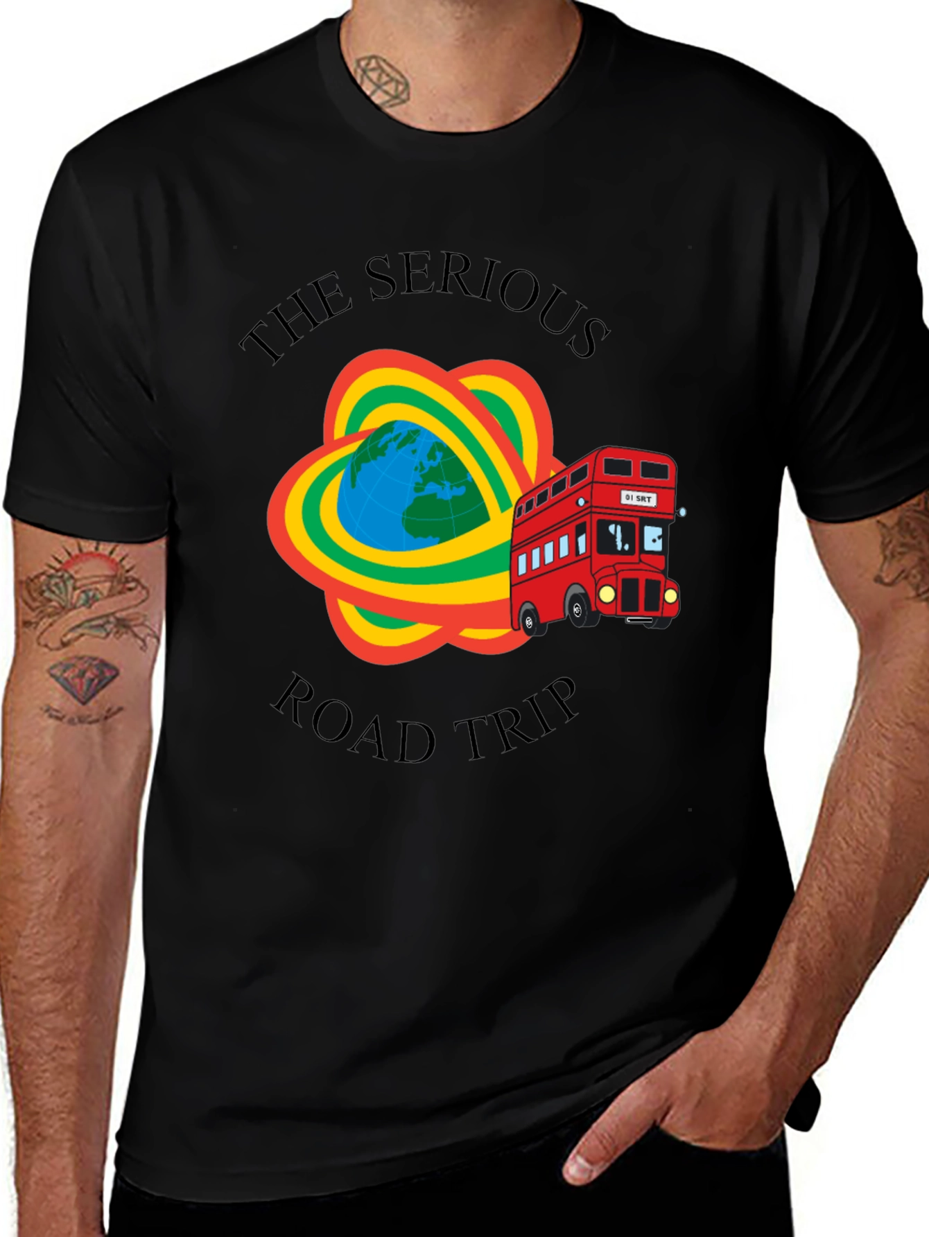 Serious Road Trip Graphic Tee
