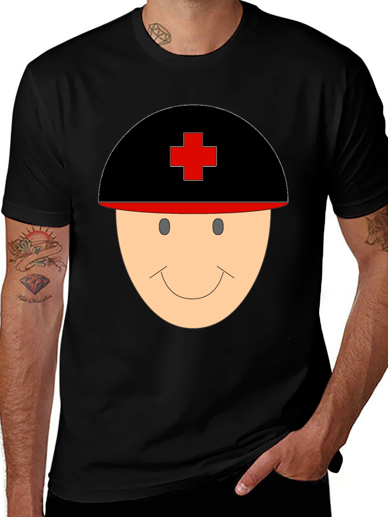 Variant 23 of Nurse Face Graphic T-Shirt