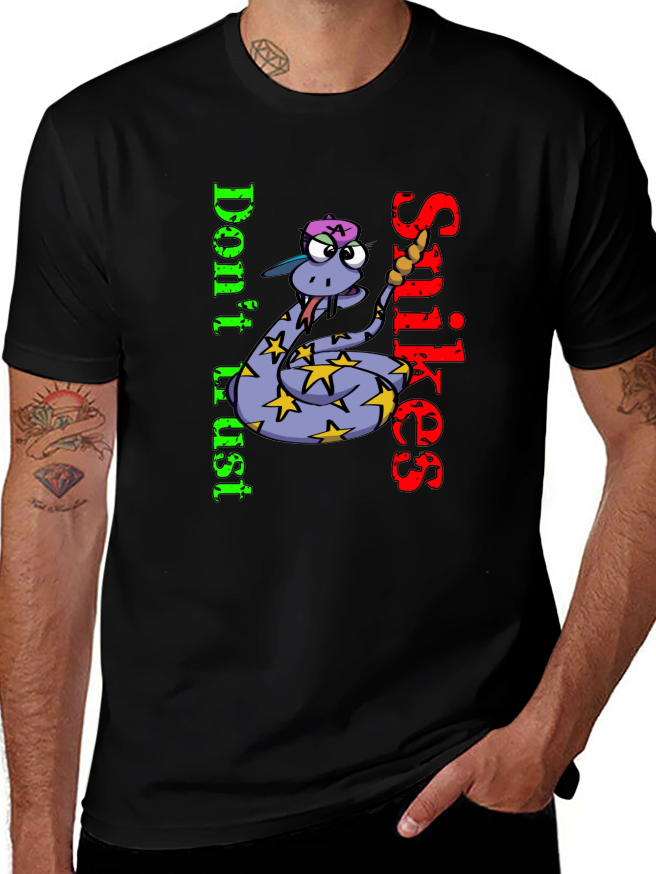 Variant 19 of Don't Hustle, Strike Snakes T-Shirt