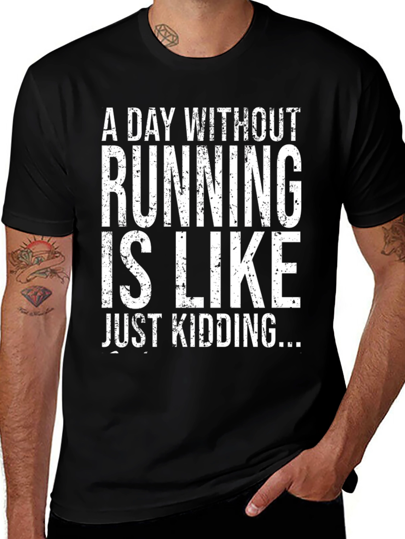Variant 28 of Running Joke T-Shirt - Funny Runner Tee
