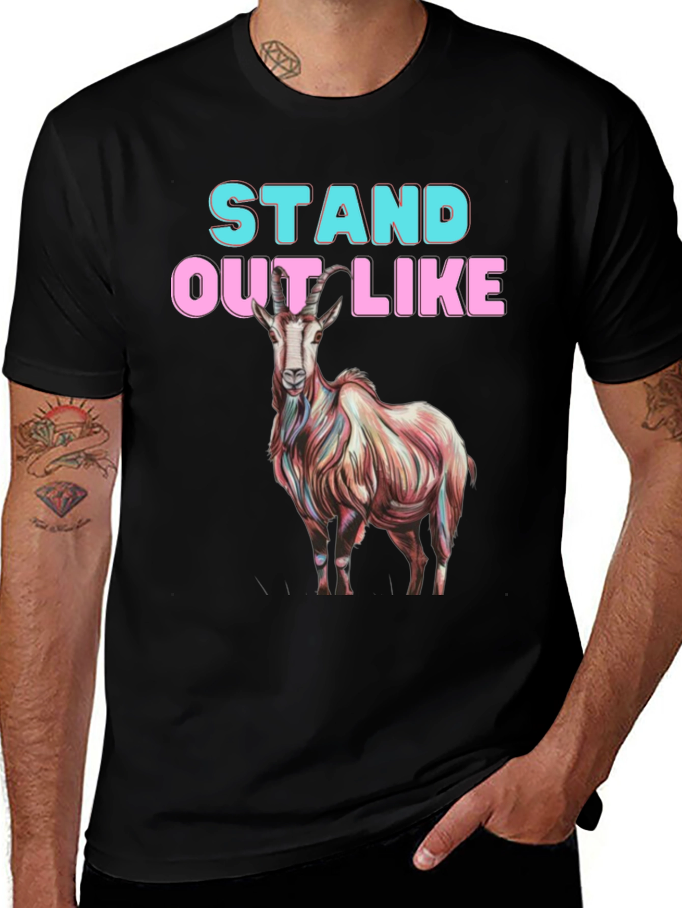 Variant 27 of Stand Out Like a Goat T-Shirt