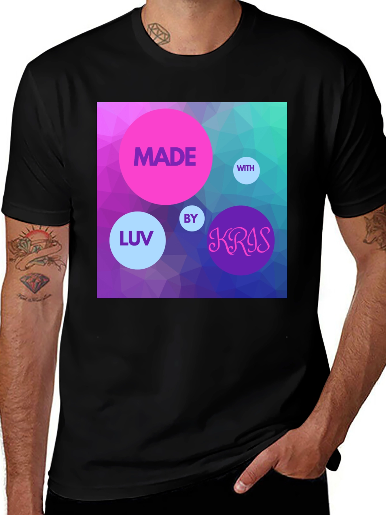 Variant 6 of Made With Luv by Kris T-Shirt