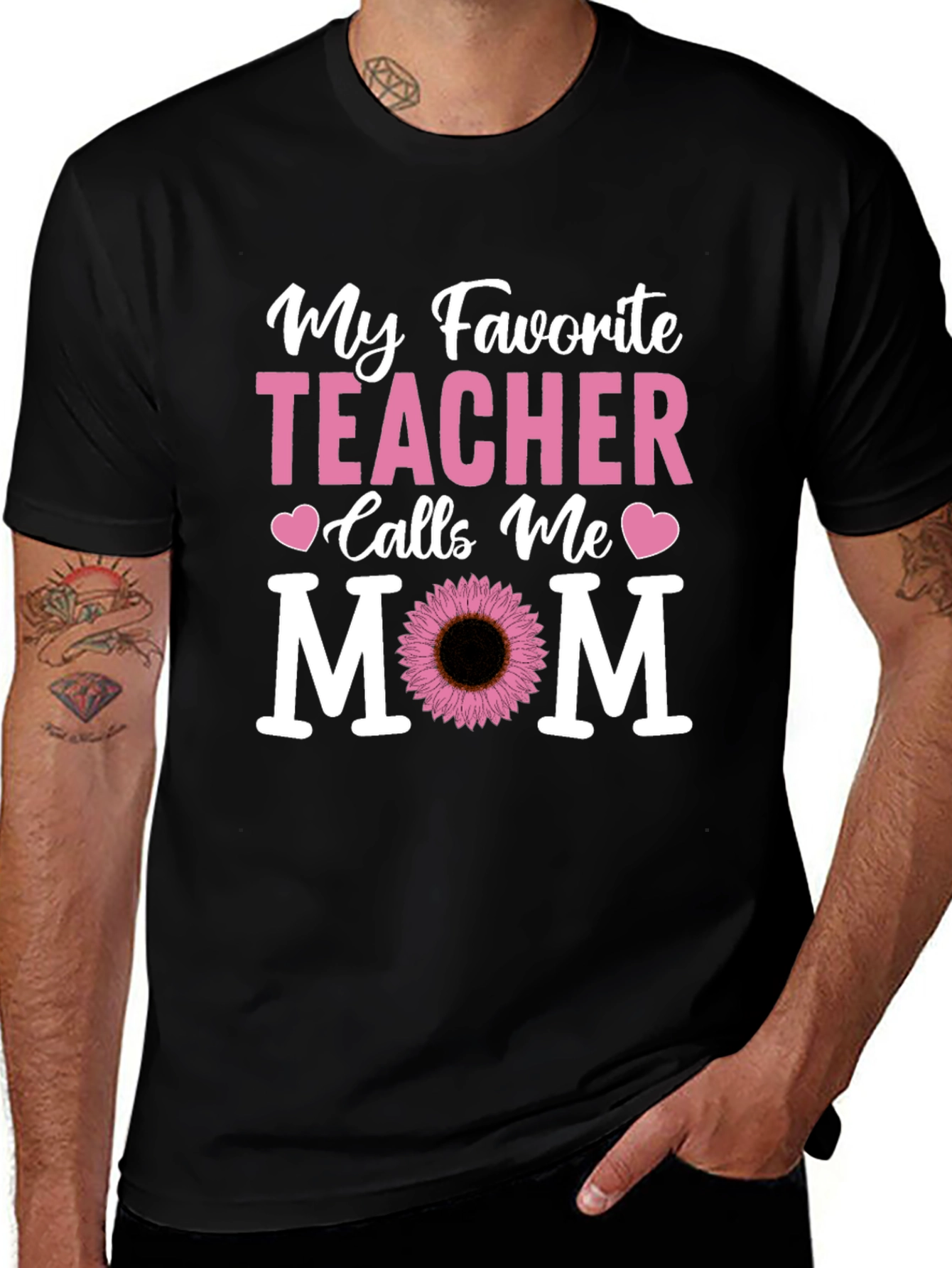 Variant 7 of My Favorite Teacher Calls Me Mom T-Shirt