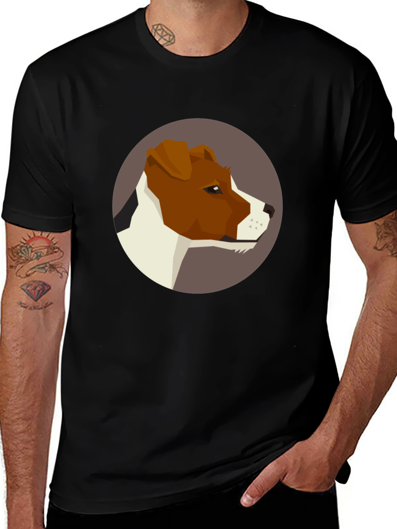 Variant 3 of Dog Breed Graphic Tee - Jack Russell Terrier