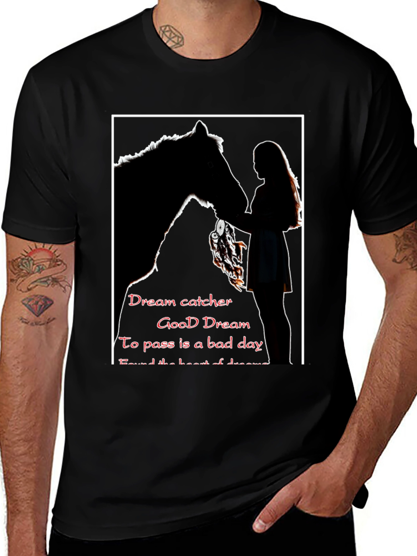 Variant 27 of Dream Catcher Horse Graphic T-Shirt