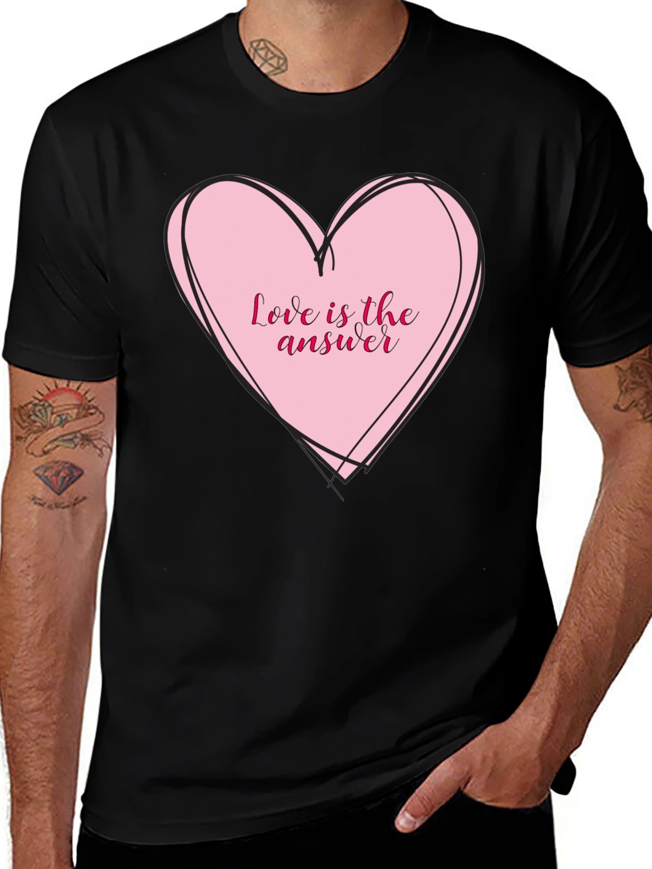Love is the Answer Graphic T-Shirt