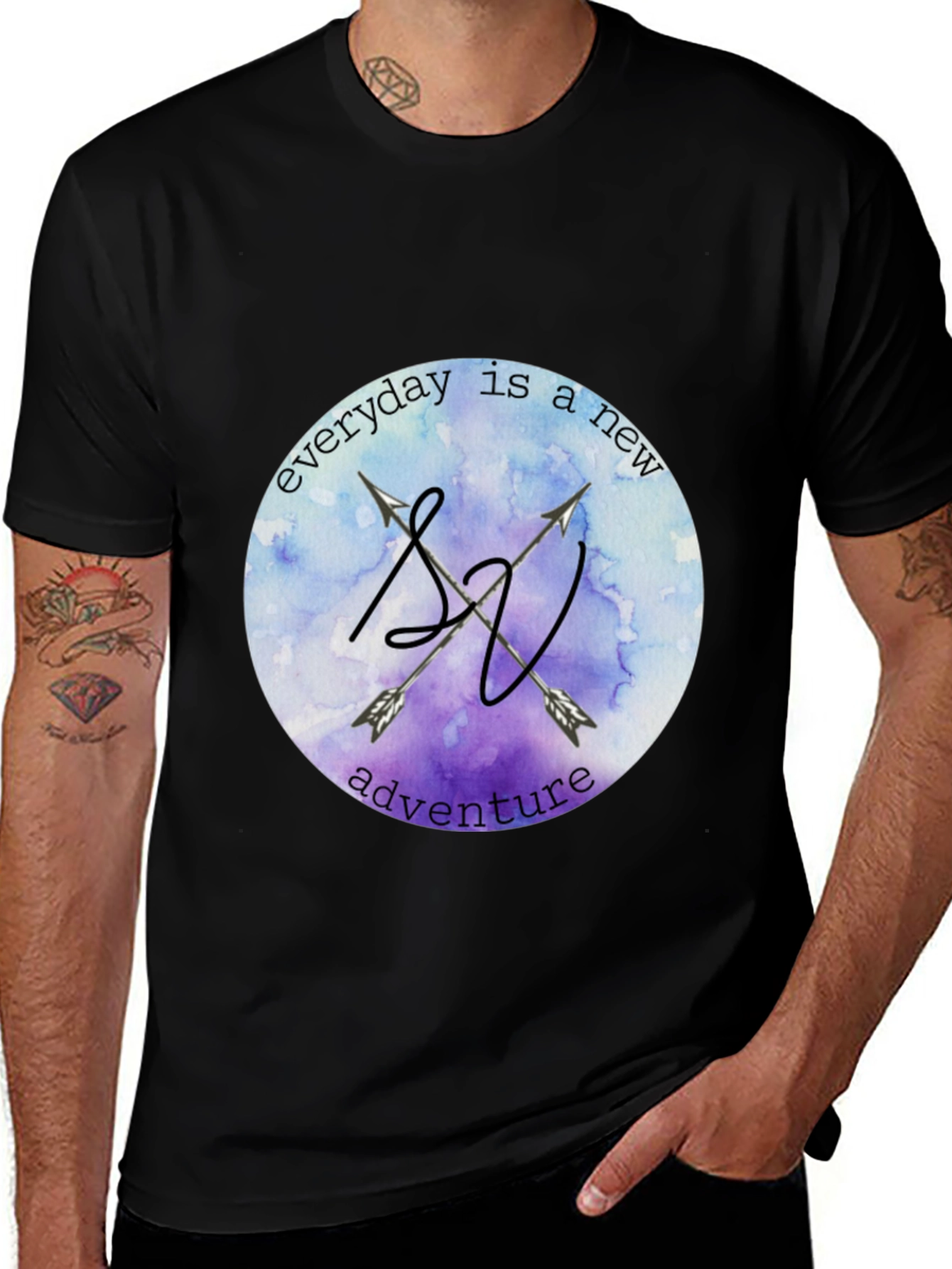 Variant 16 of Everyday is a New Adventure T-Shirt