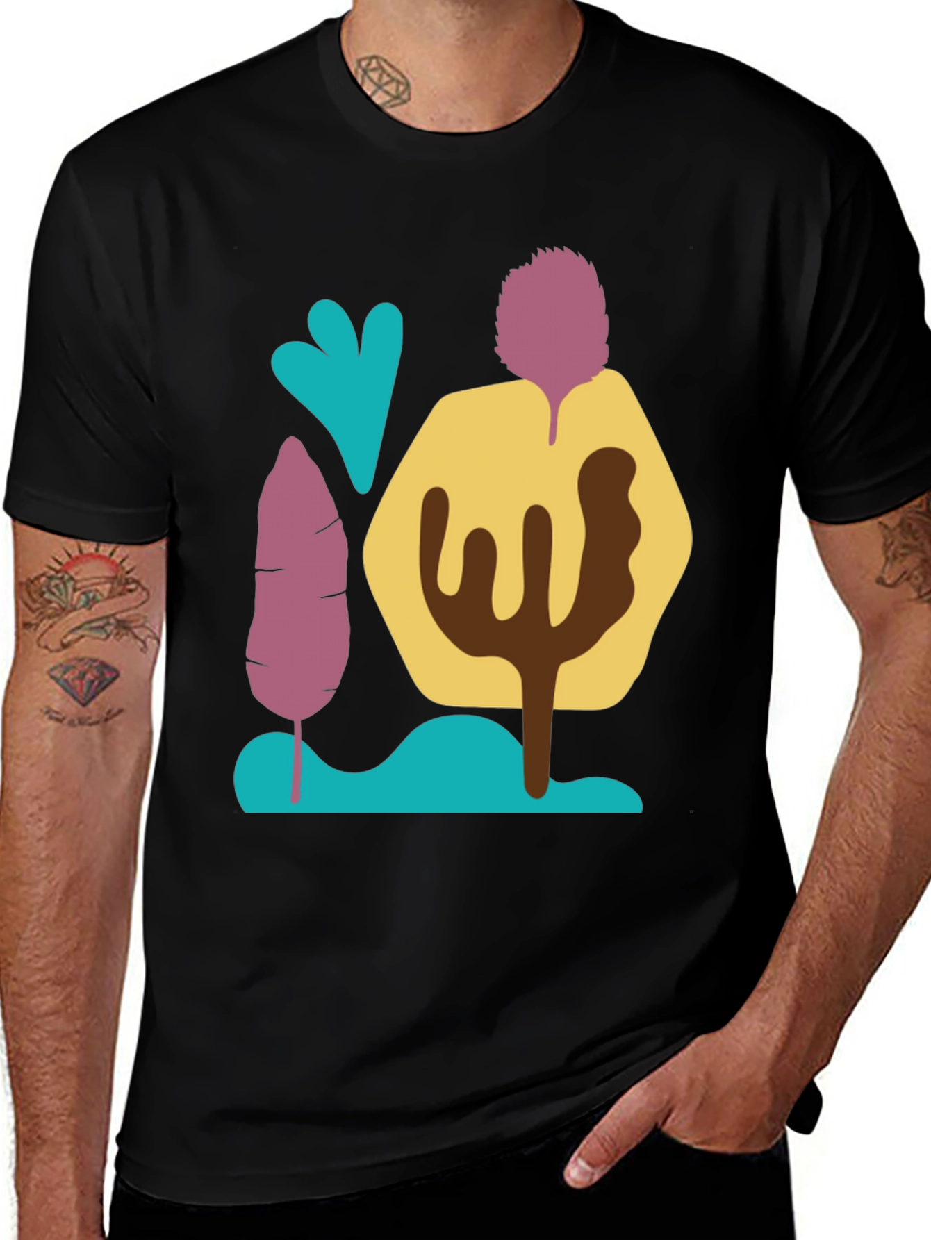 Variant 19 of Abstract Nature T-Shirt