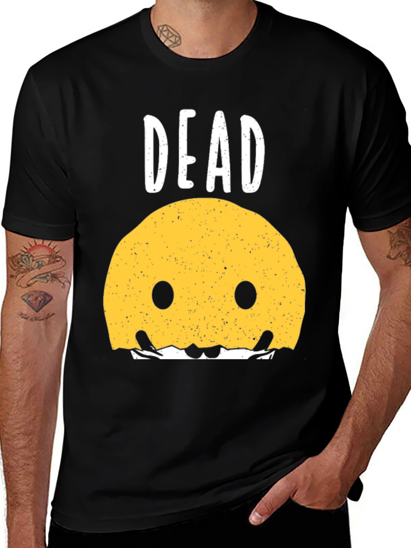 Dead Emoji Graphic T-Shirt