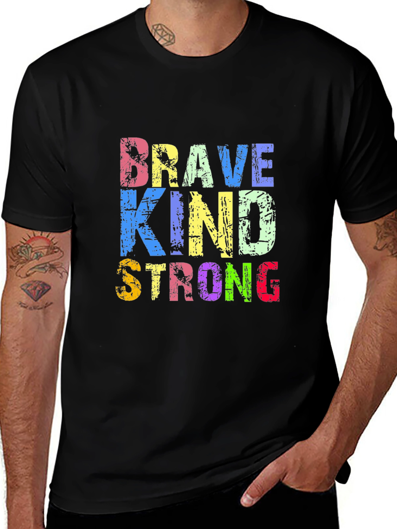Variant 16 of Brave Kind Strong Graphic Tee