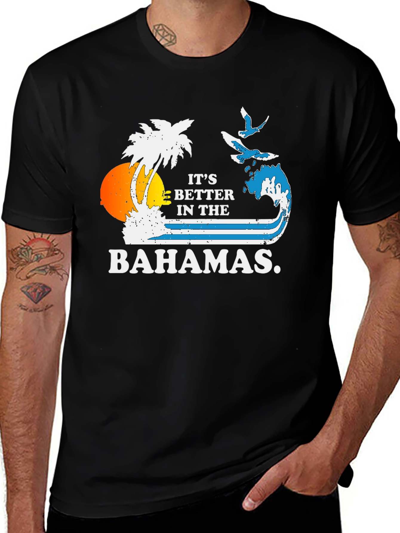 Bahamas Vacation T-Shirt - Tropical Island Getaway