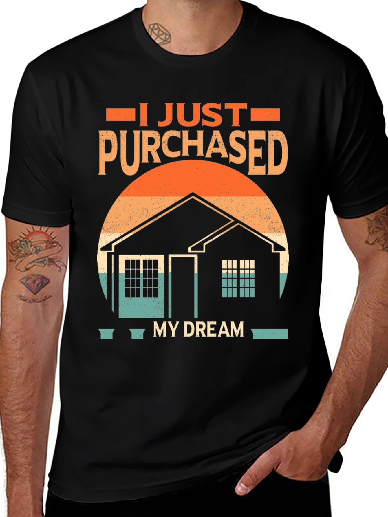 Variant 15 of I Just Purchased My Dream Home T-Shirt