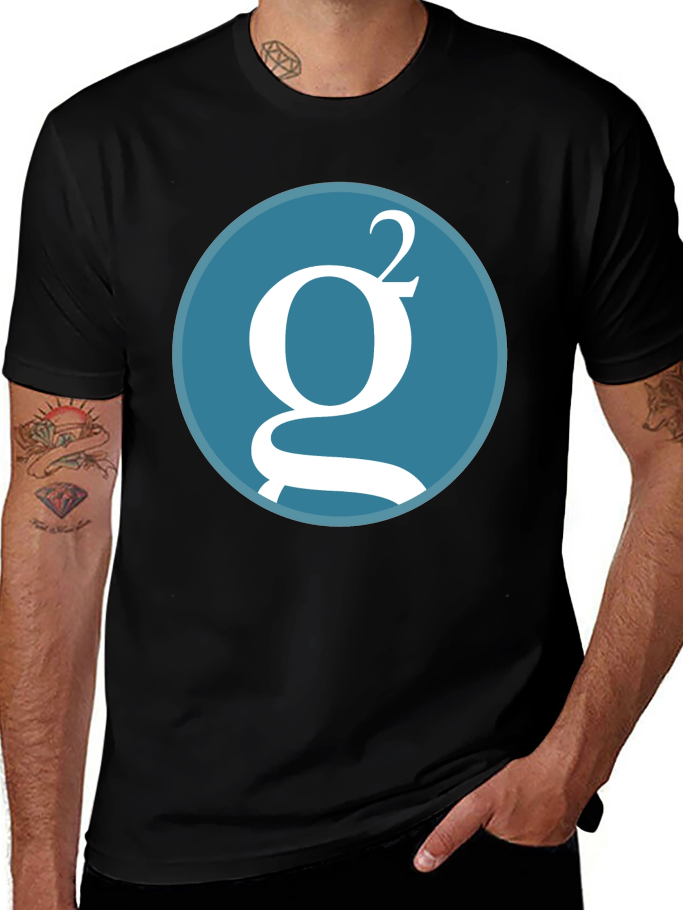 Garry's Mod T-Shirt - Gmod Logo Black Tee