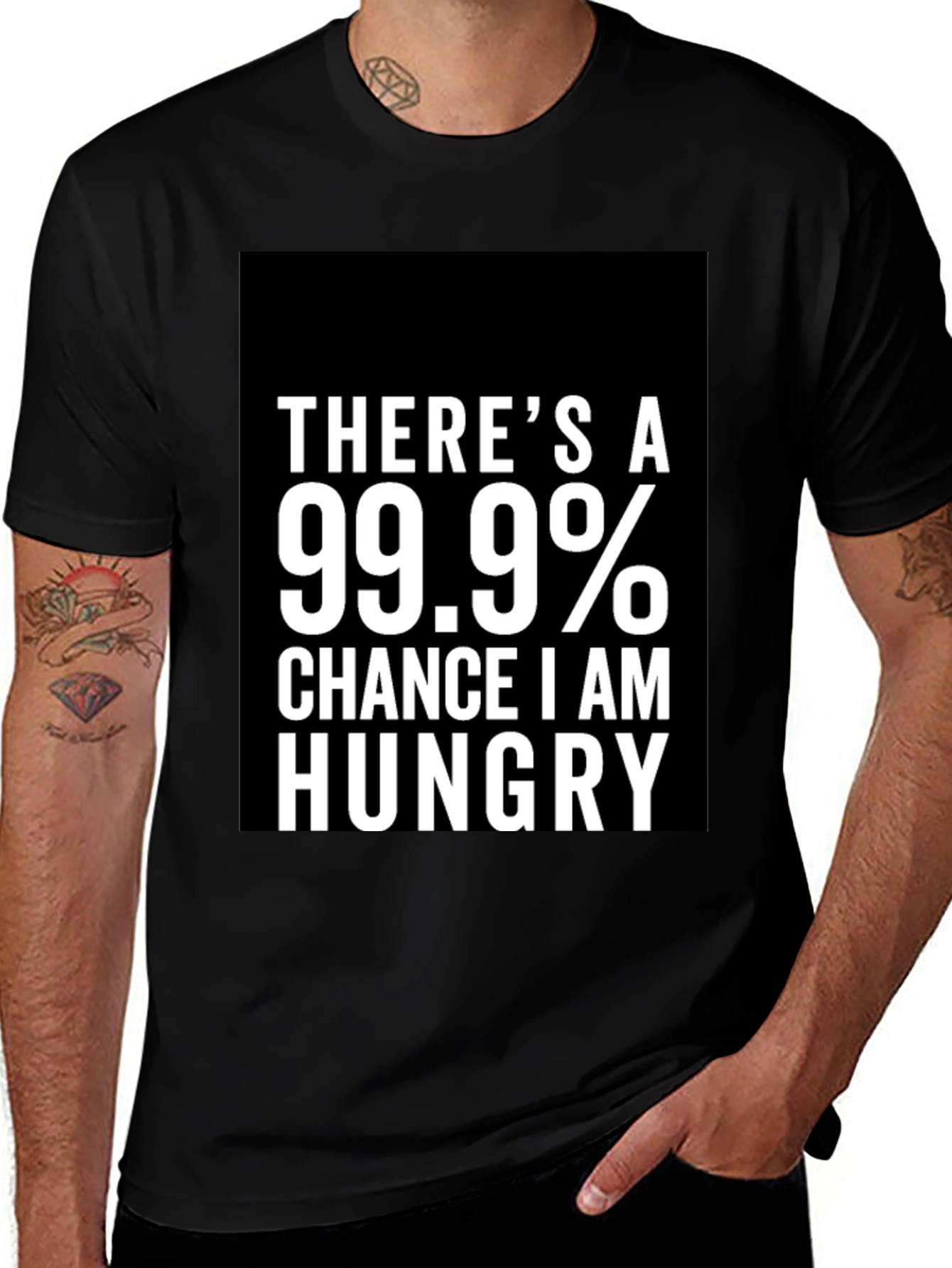 Hungry Humor Graphic Tee | Funny Mens T-Shirt
