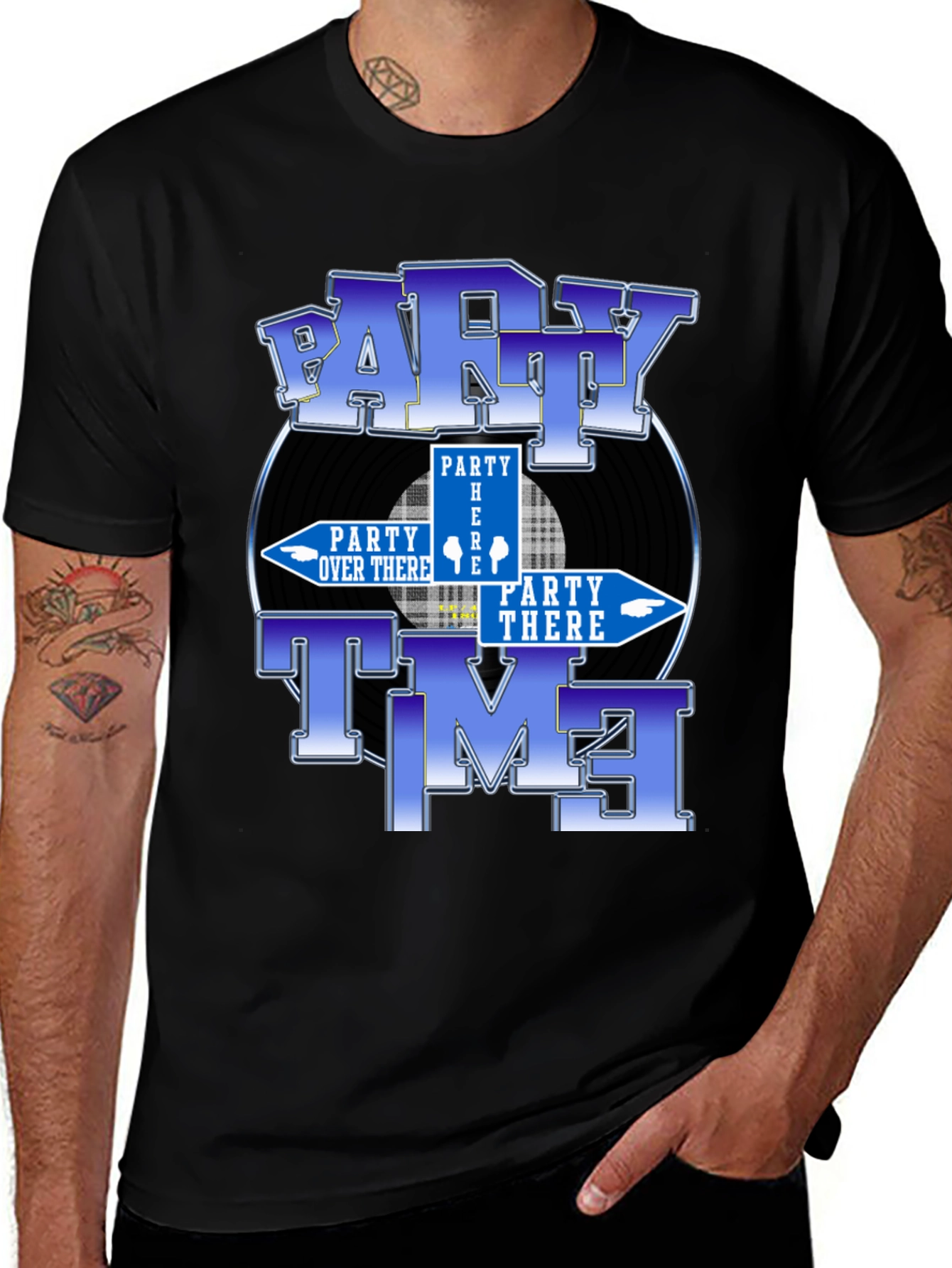 Variant 16 of Party Time Graphic T-Shirt