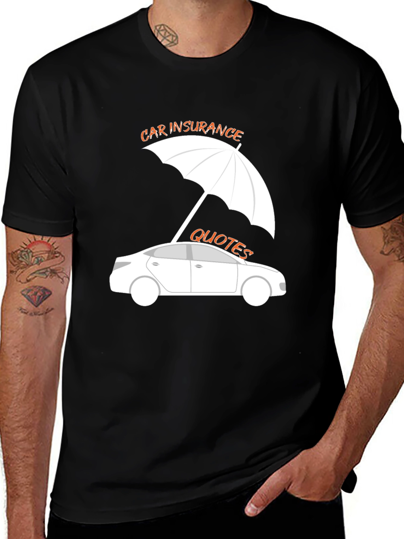 Variant 29 of Car Insurance Quotes Graphic Tee - Stylish & Comfortable