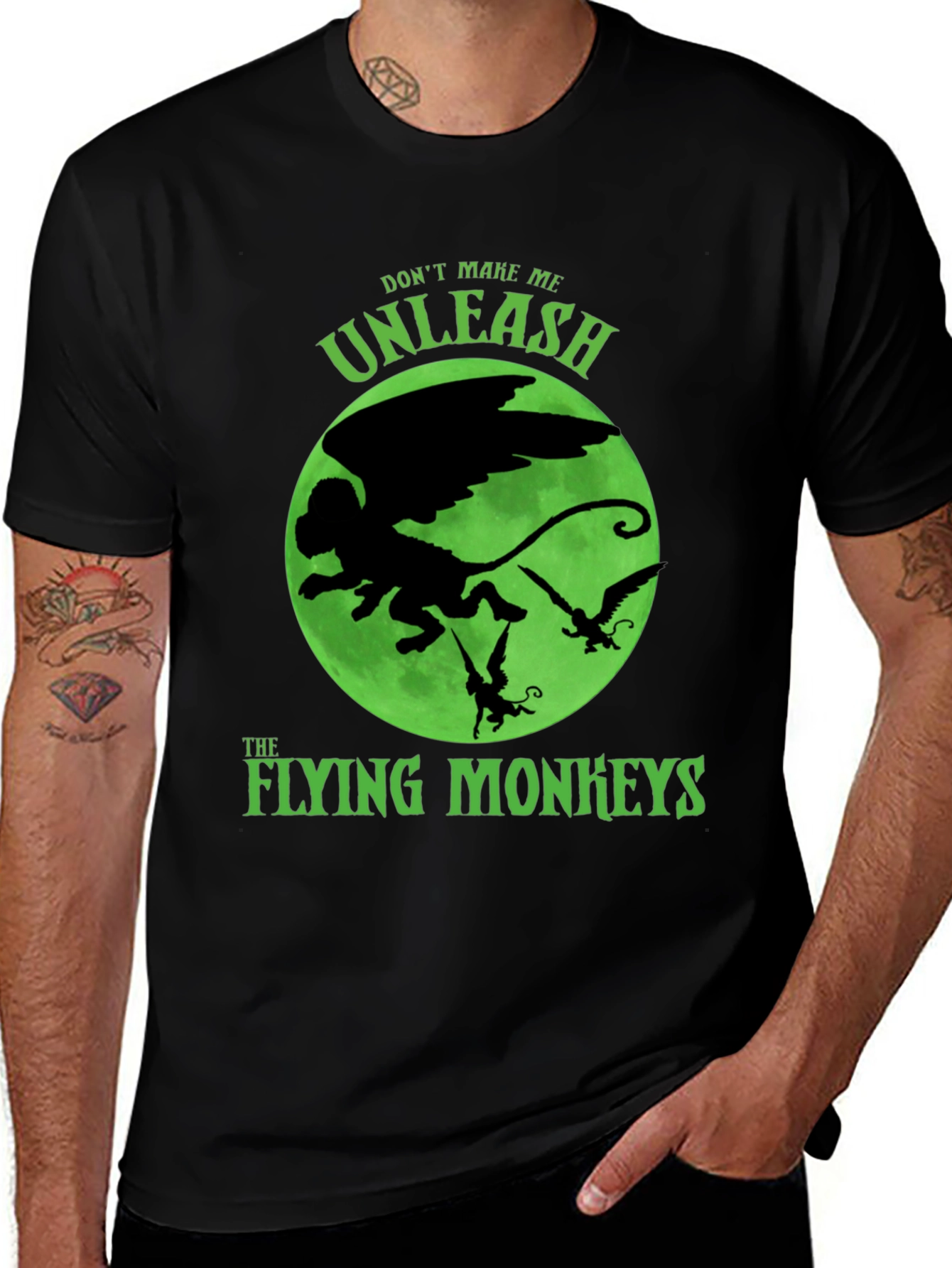 Variant 18 of Flying Monkeys Graphic T-Shirt