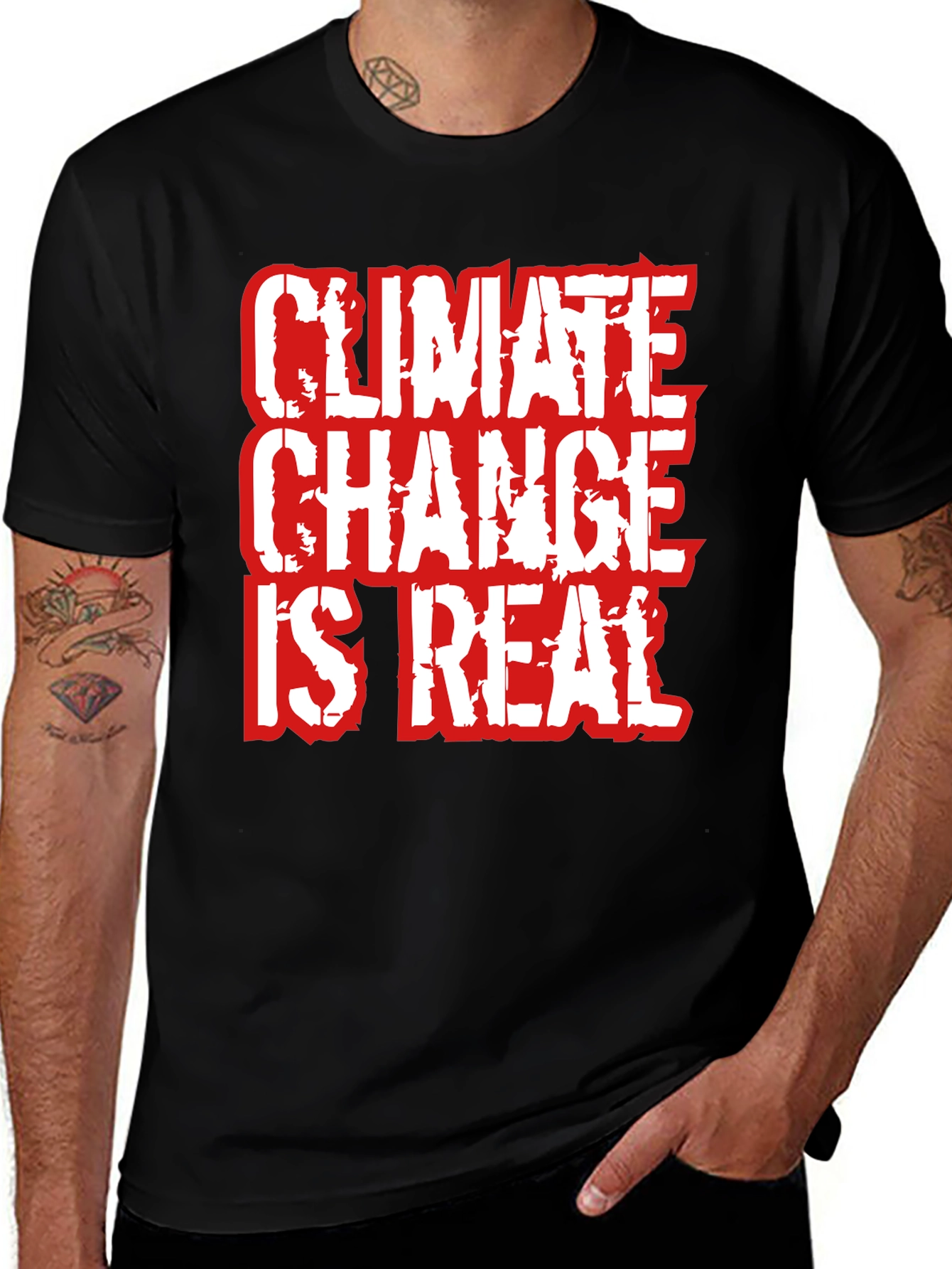 Variant 9 of Climate Change is Real Graphic Tee