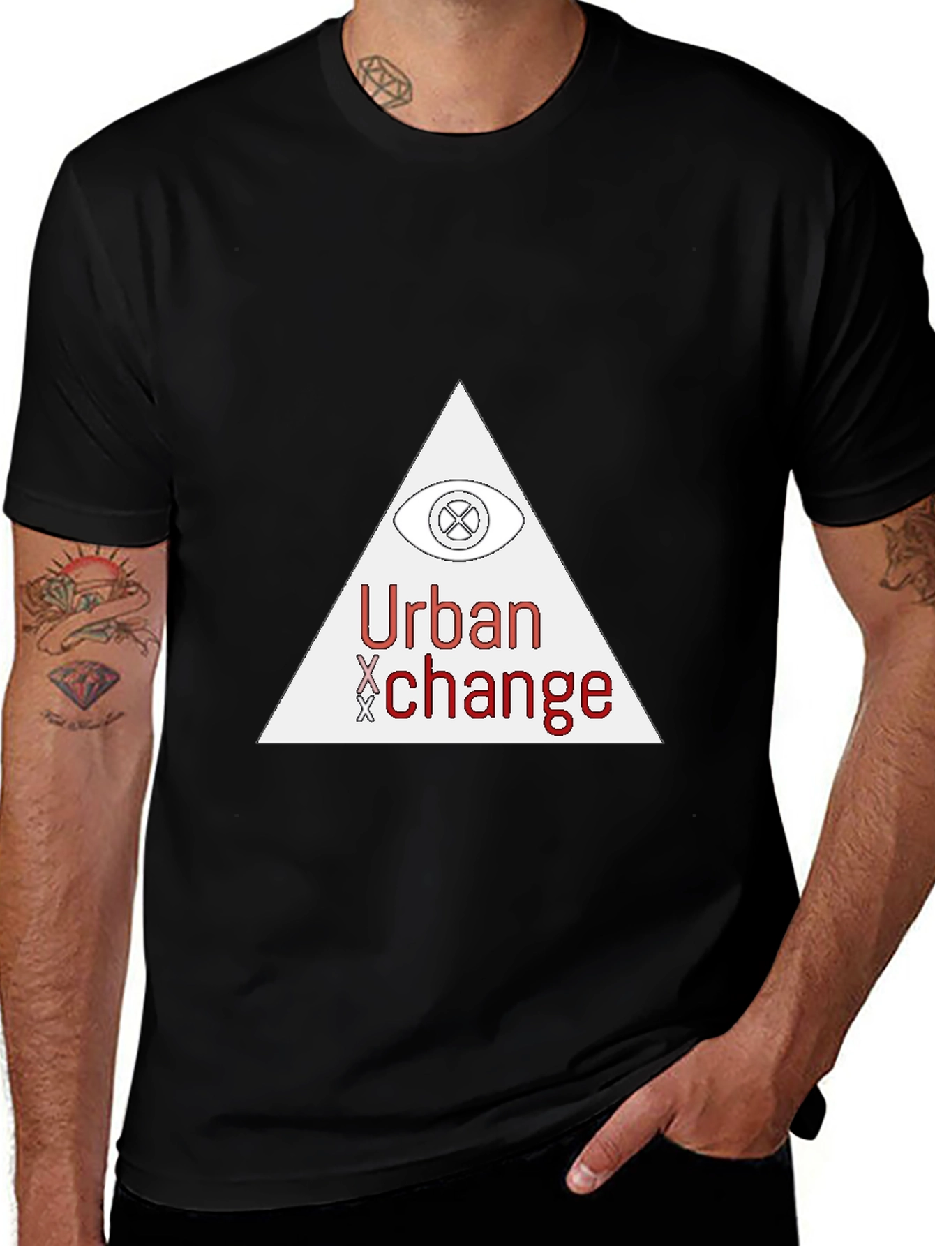 Variant 27 of Urban Change Black T-Shirt: Modern Graphic Tee
