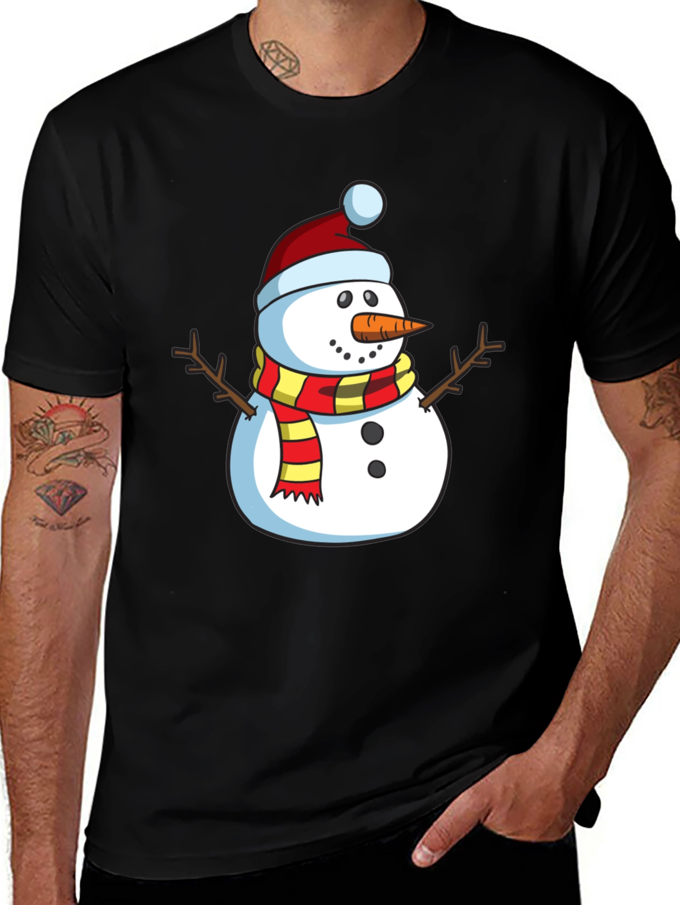 Variant 22 of Snowman Graphic Tee