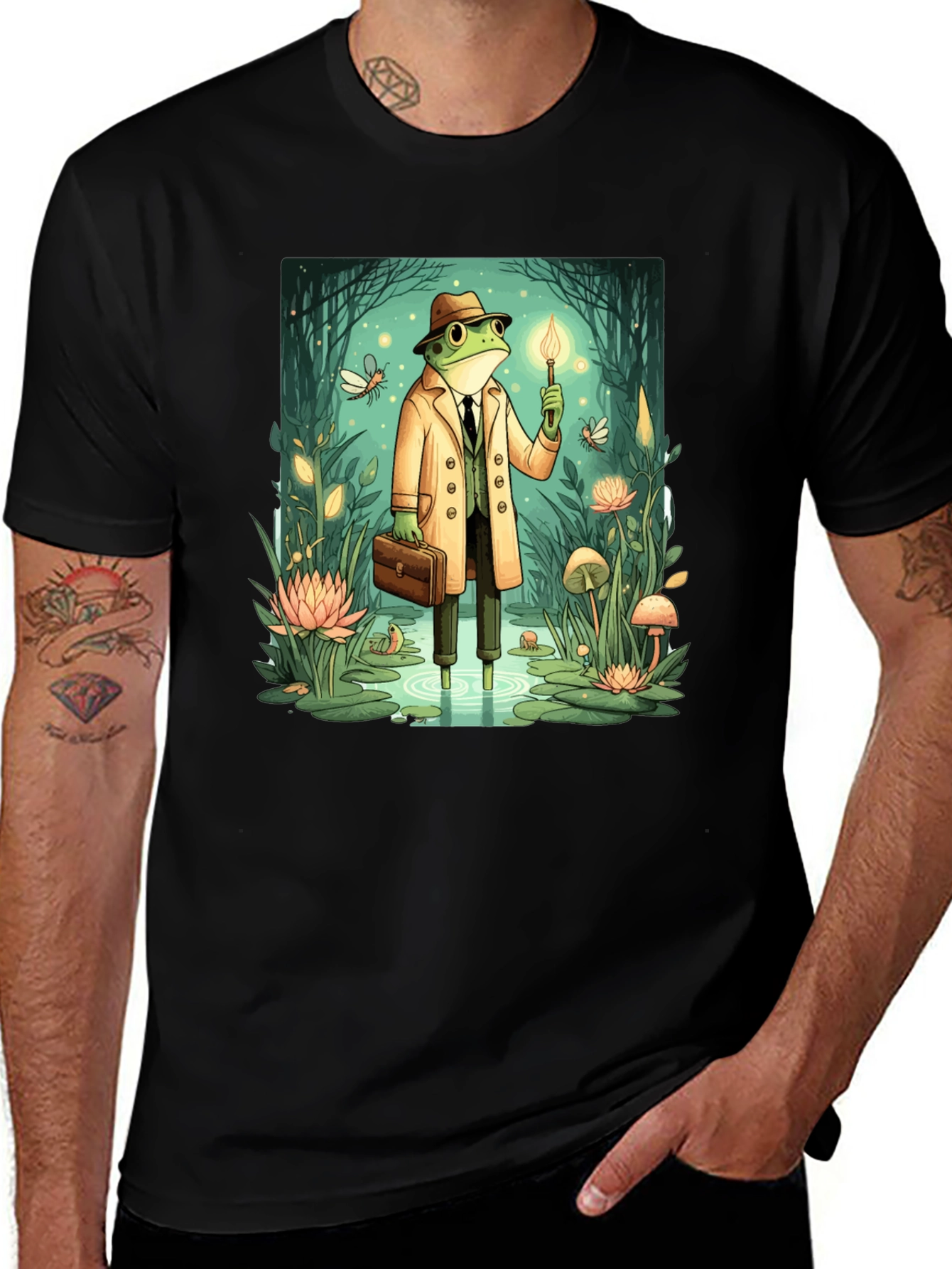 Detective Frog T-Shirt