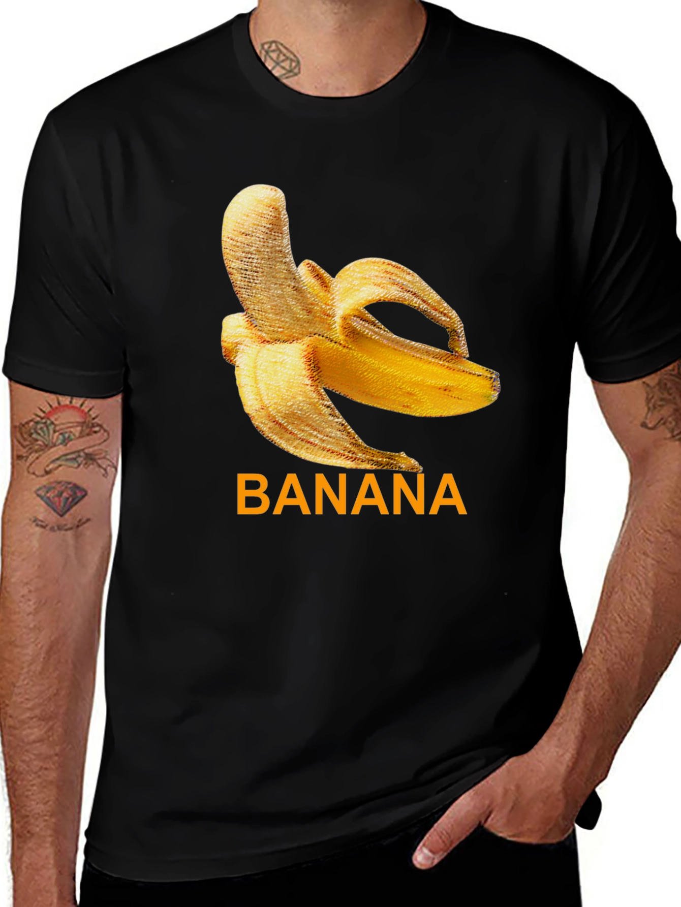 Variant 24 of Banana Graphic T-Shirt - Funny Fruit Tee