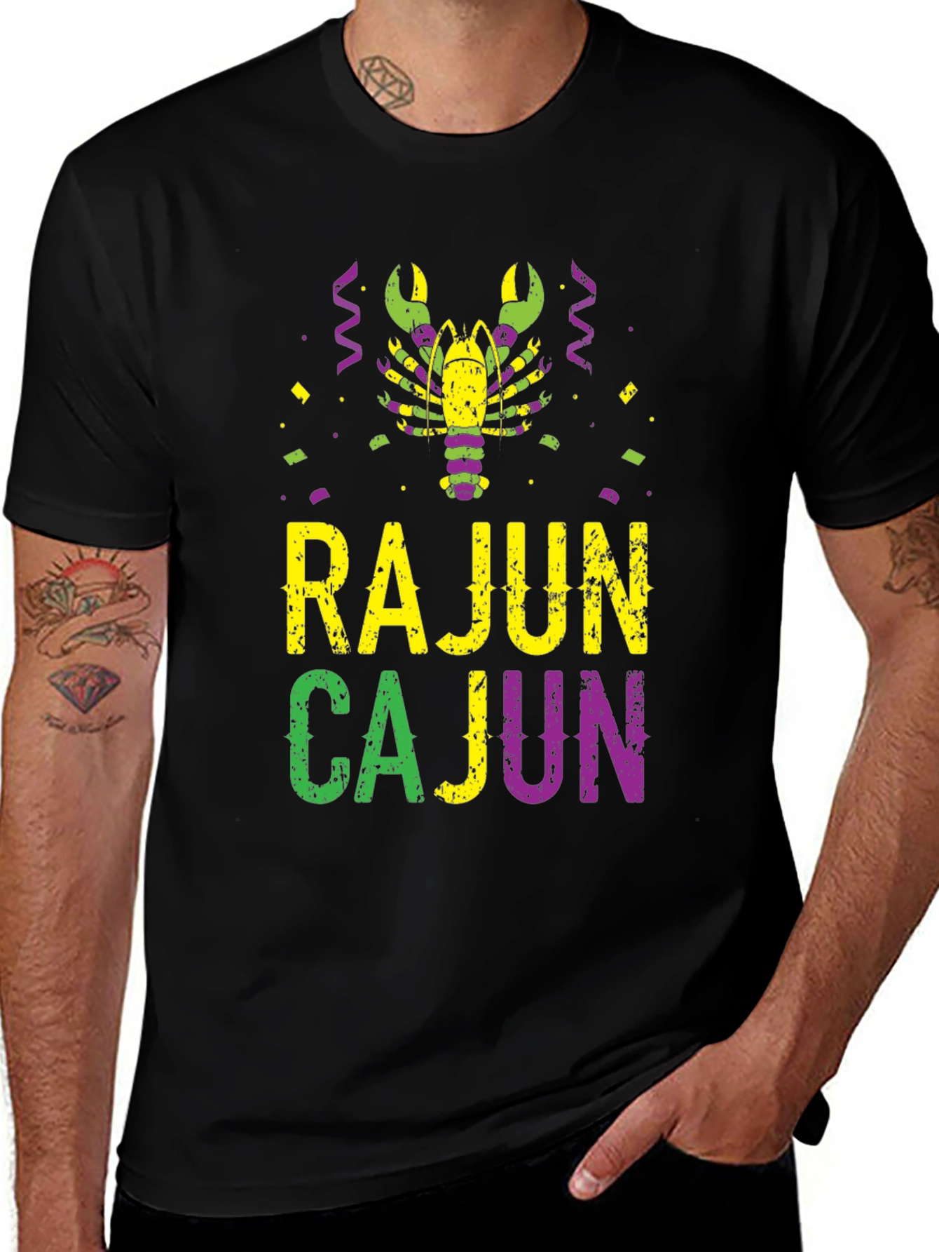 Variant 24 of Rajun Cajun Crawfish Graphic Tee