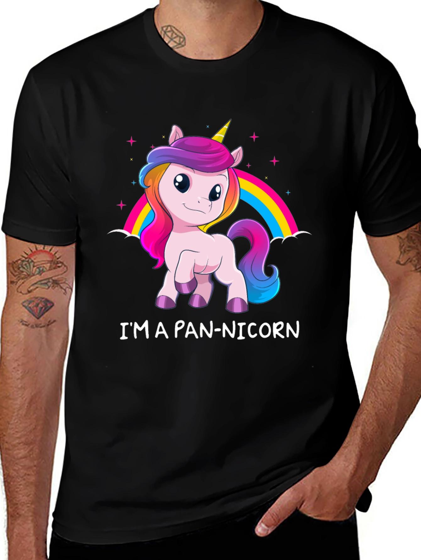 I'm a Pan-nicorn T-Shirt: Unicorn Pride Tee