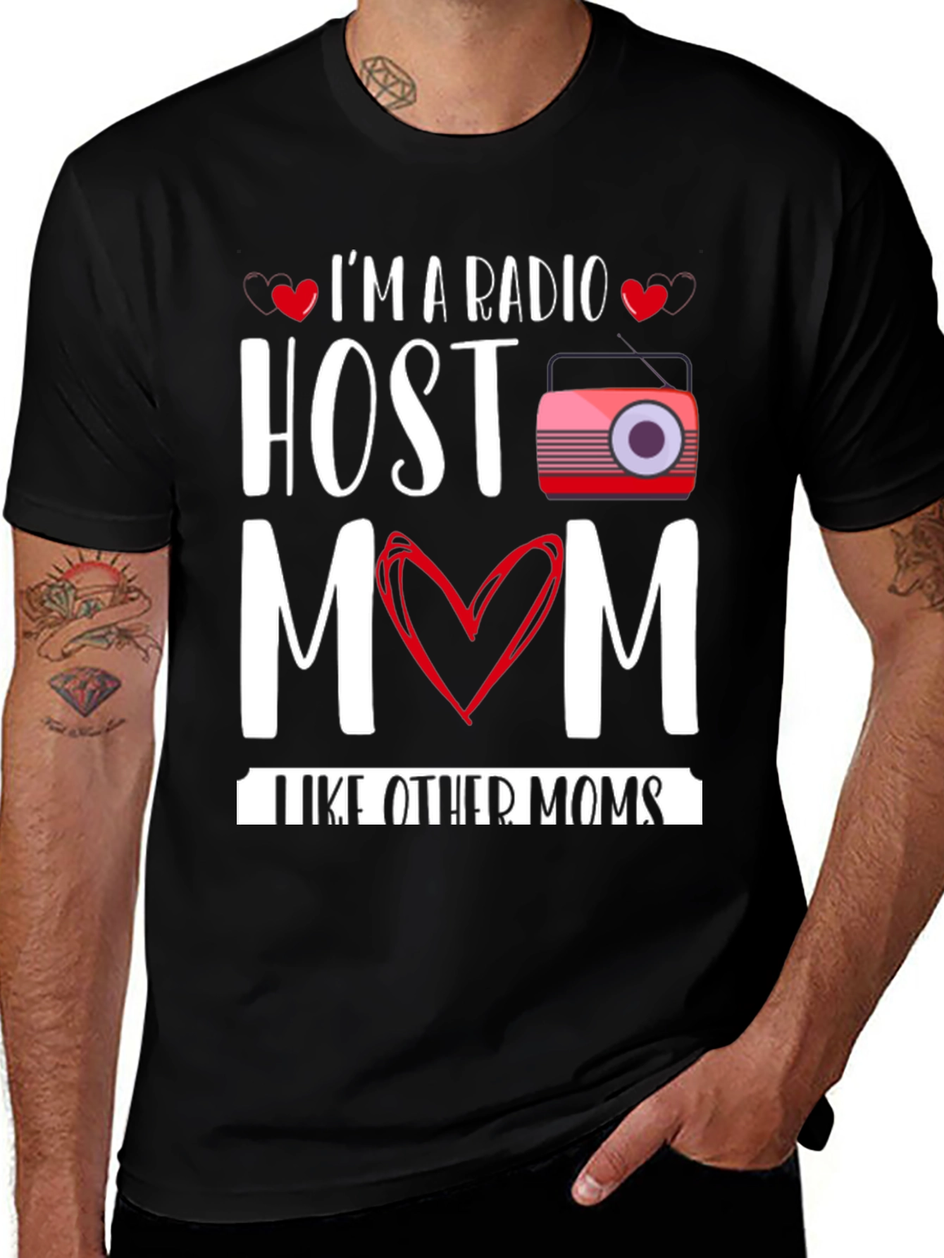 Radio Host Mom T-Shirt - Unique Gift for Mothers!