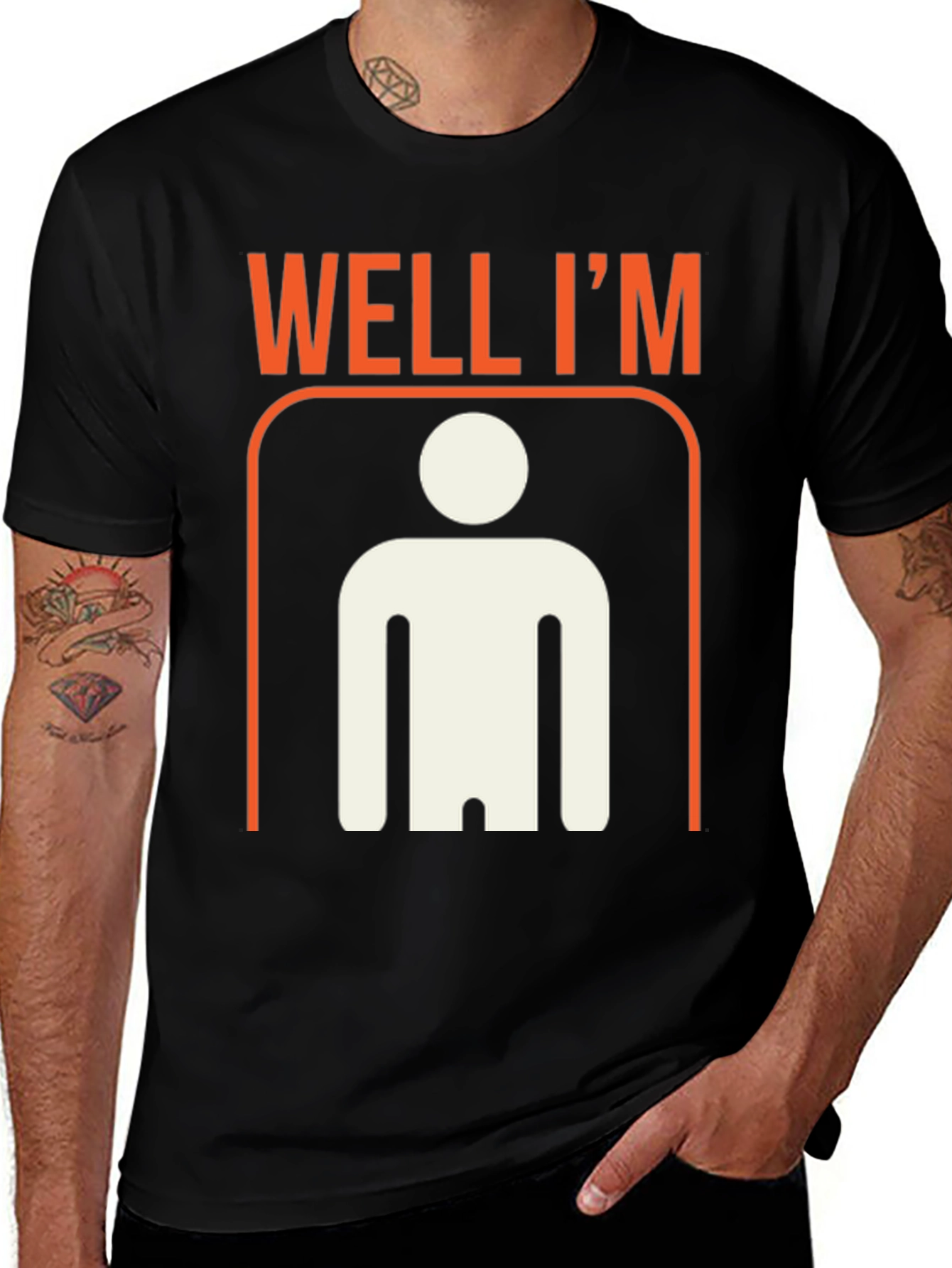 Variant 28 of Well I'm Ironman Funny Triathlon T-Shirt