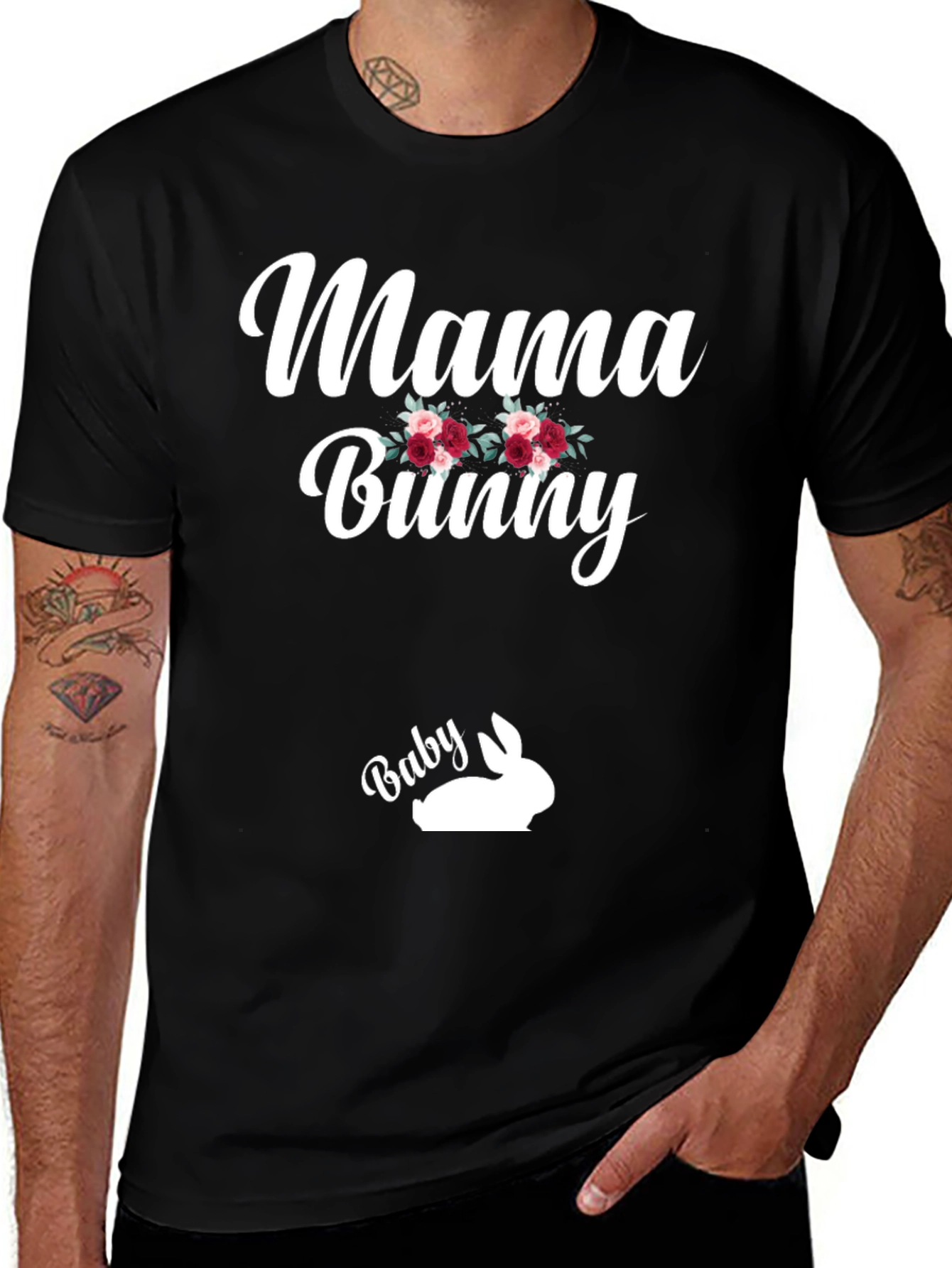 Mama Bunny Graphic Tee