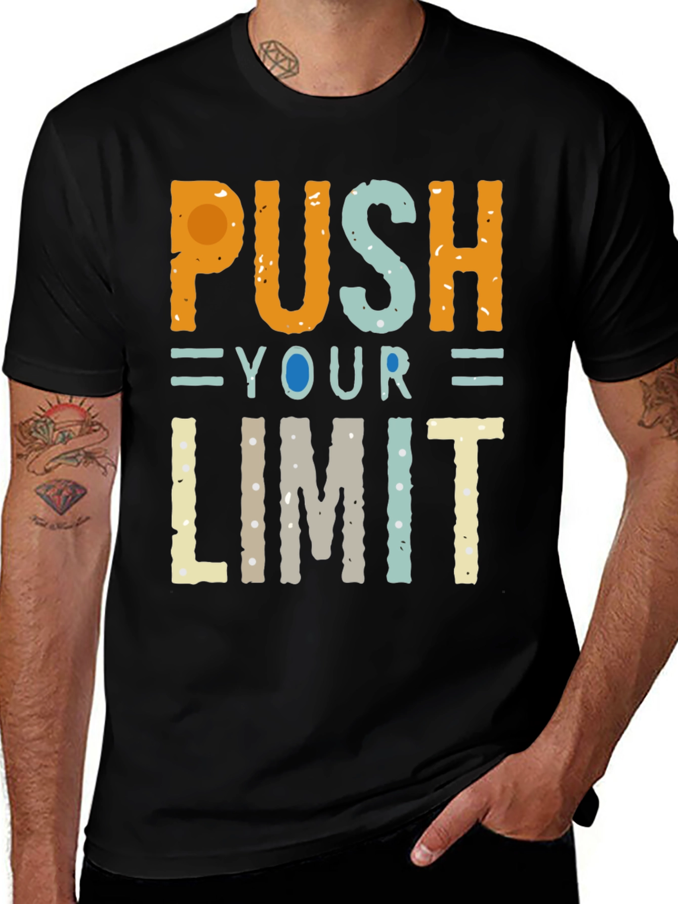 Variant 11 of Push Your Limit Graphic Tee