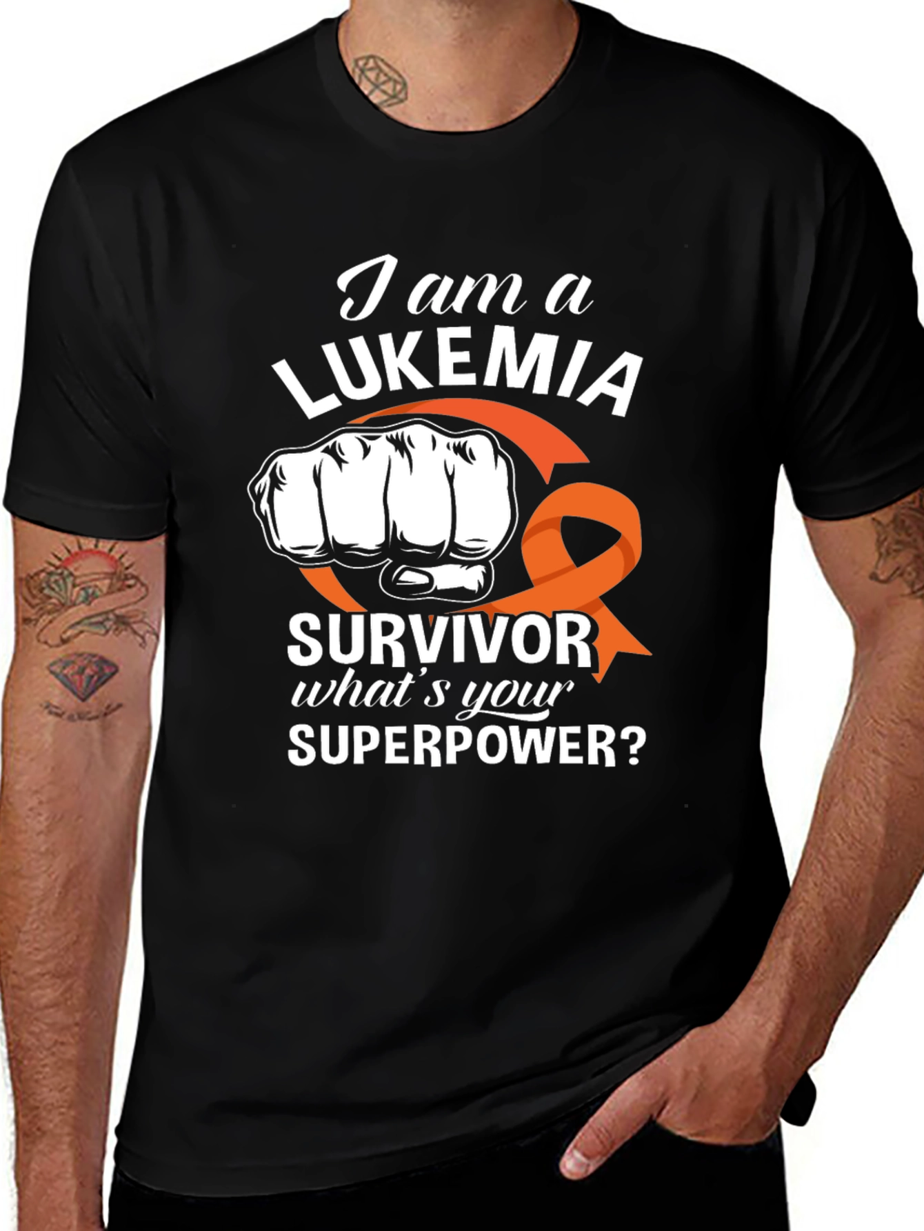 Leukemia Survivor Superpower T-Shirt