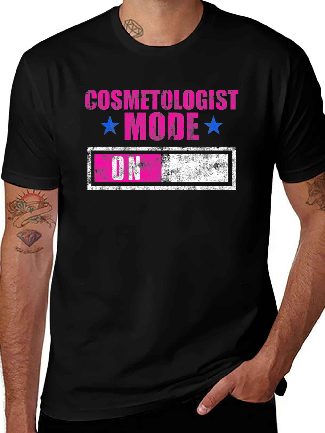Variant 18 of Cosmetologist Mode On Graphic Tee