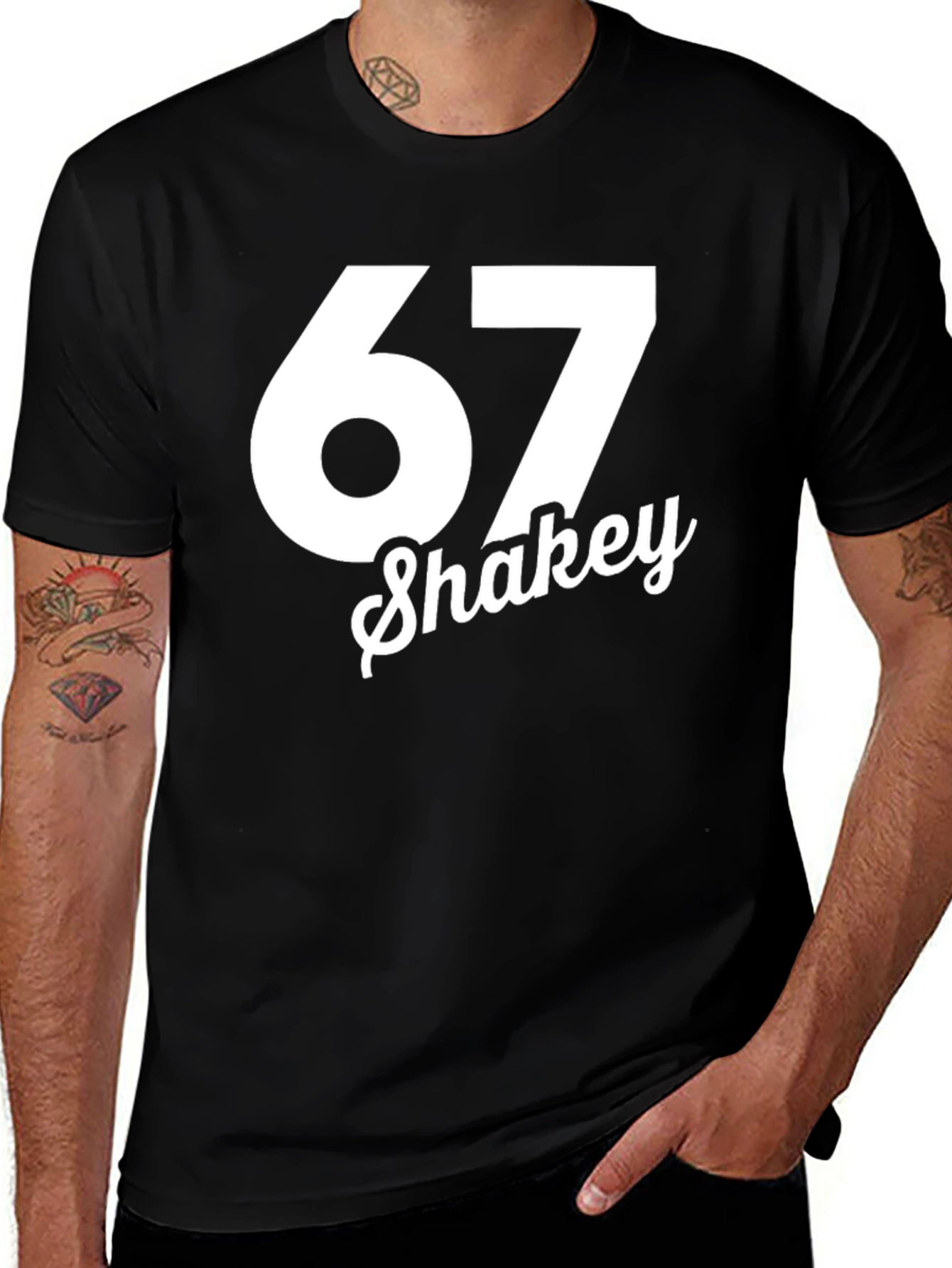 Variant 9 of 67 Shakey Tee - Cool Graphic T-Shirt