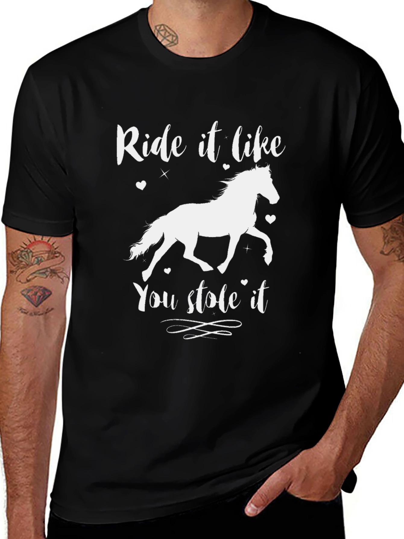 Variant 17 of Ride It Like You Stole It - Graphic Tee